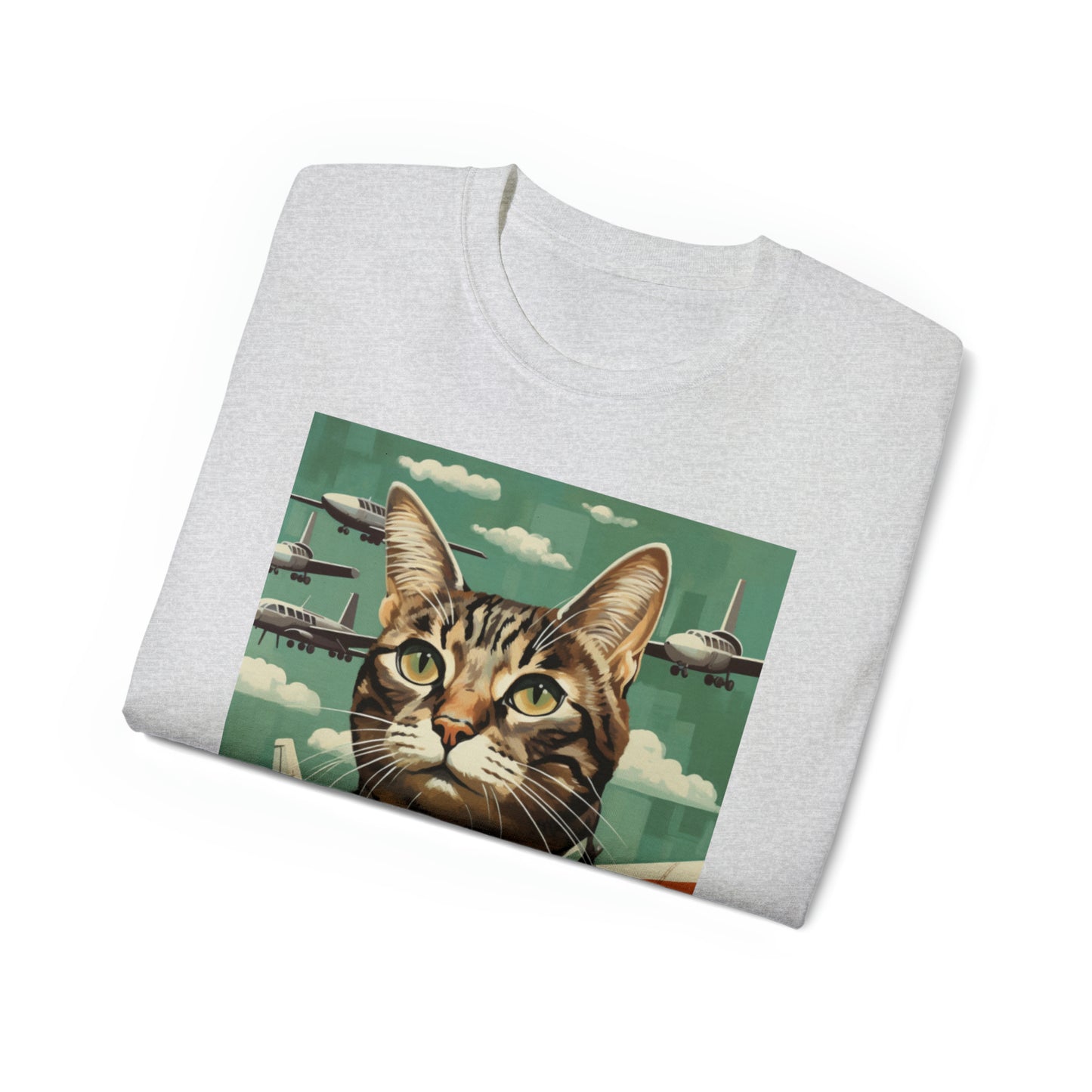 Sticky Travel Poster Tee 1 - Unisex Ultra Soft Cotton Tee