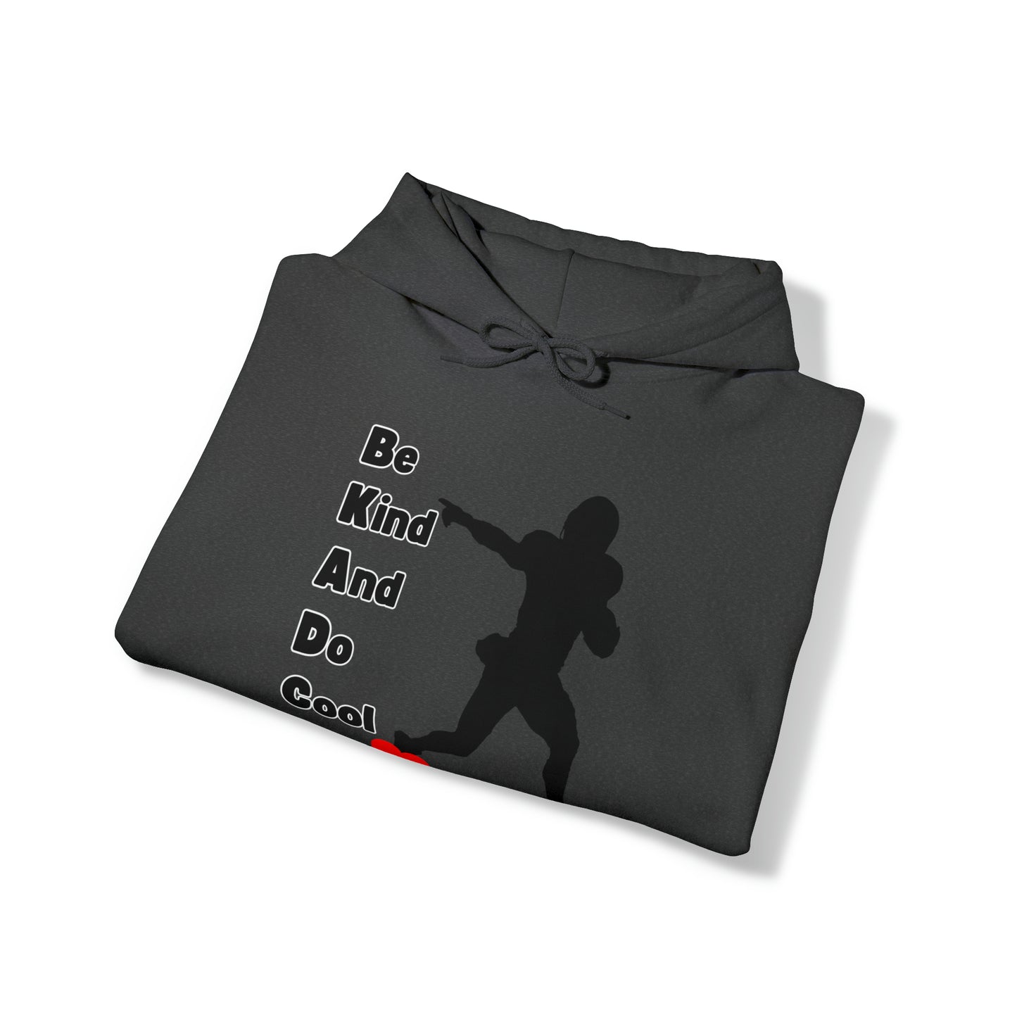 Be Kind And Do Cool Stuff - Football - Unisex Heavy Blend™ Hooded Sweatshirt