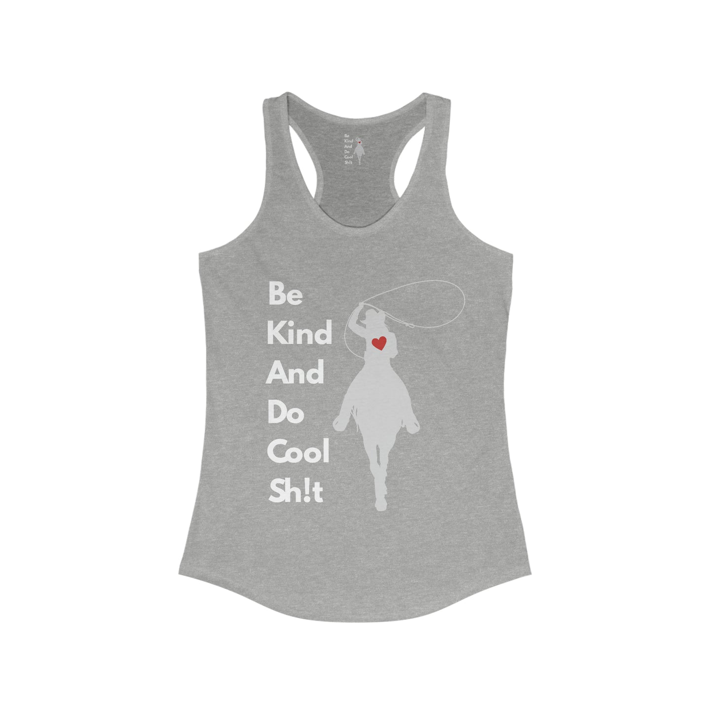 BKADGS Cowgirl - Women's Ideal Racerback Tank