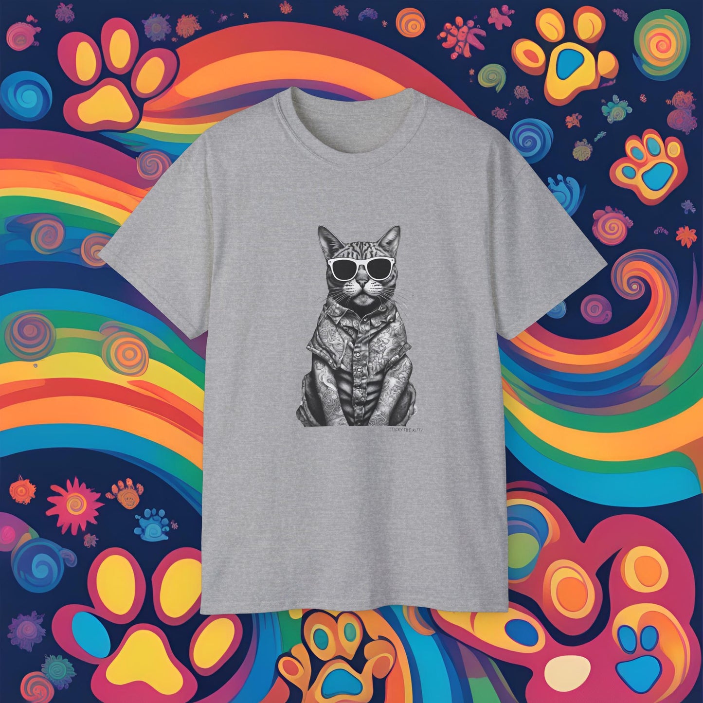 Sticky Coloring Book Tee #5