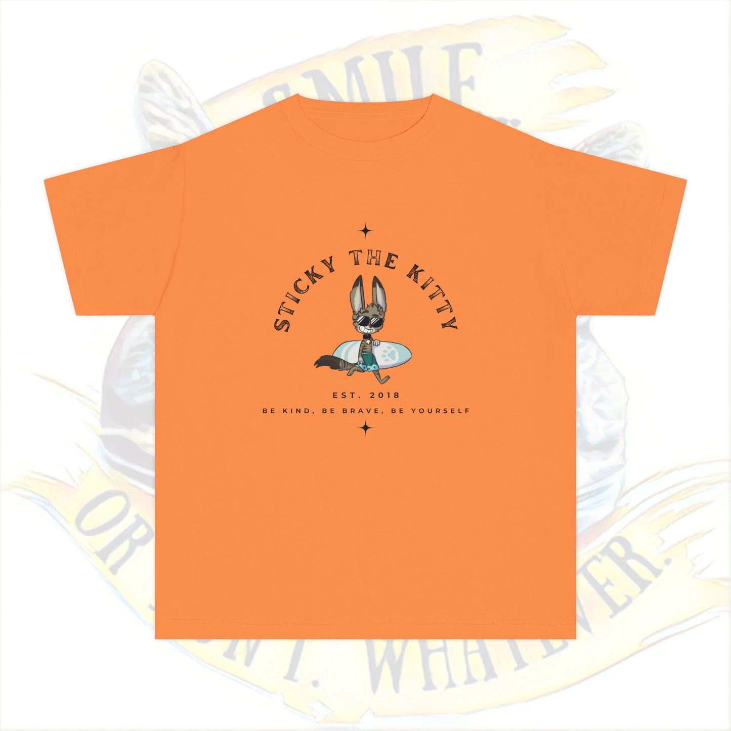 Sticky the Kitty Est. 2018 Youth Tee