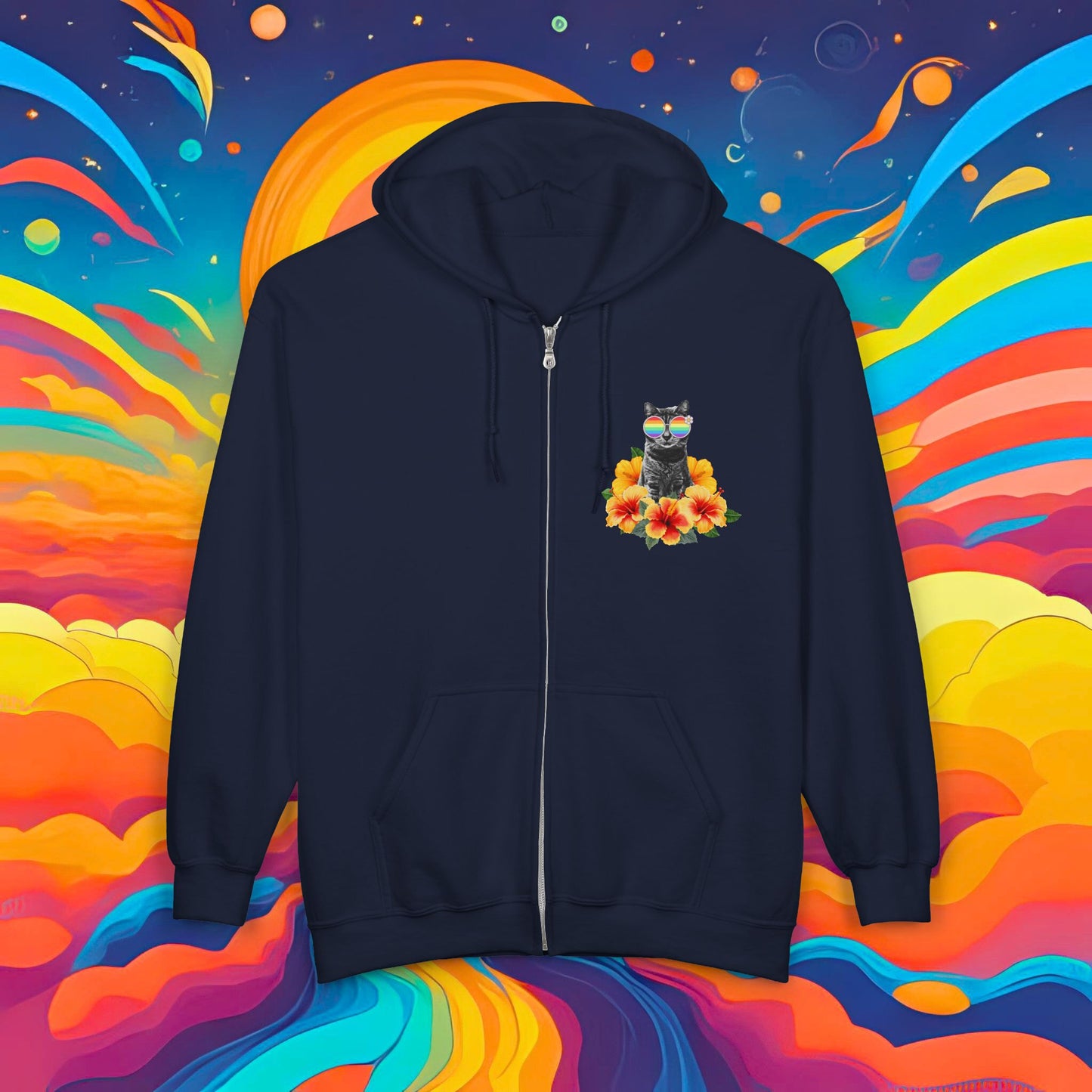 Hula Sticky Hibiscus SUPER COMFY Women's Hoodie