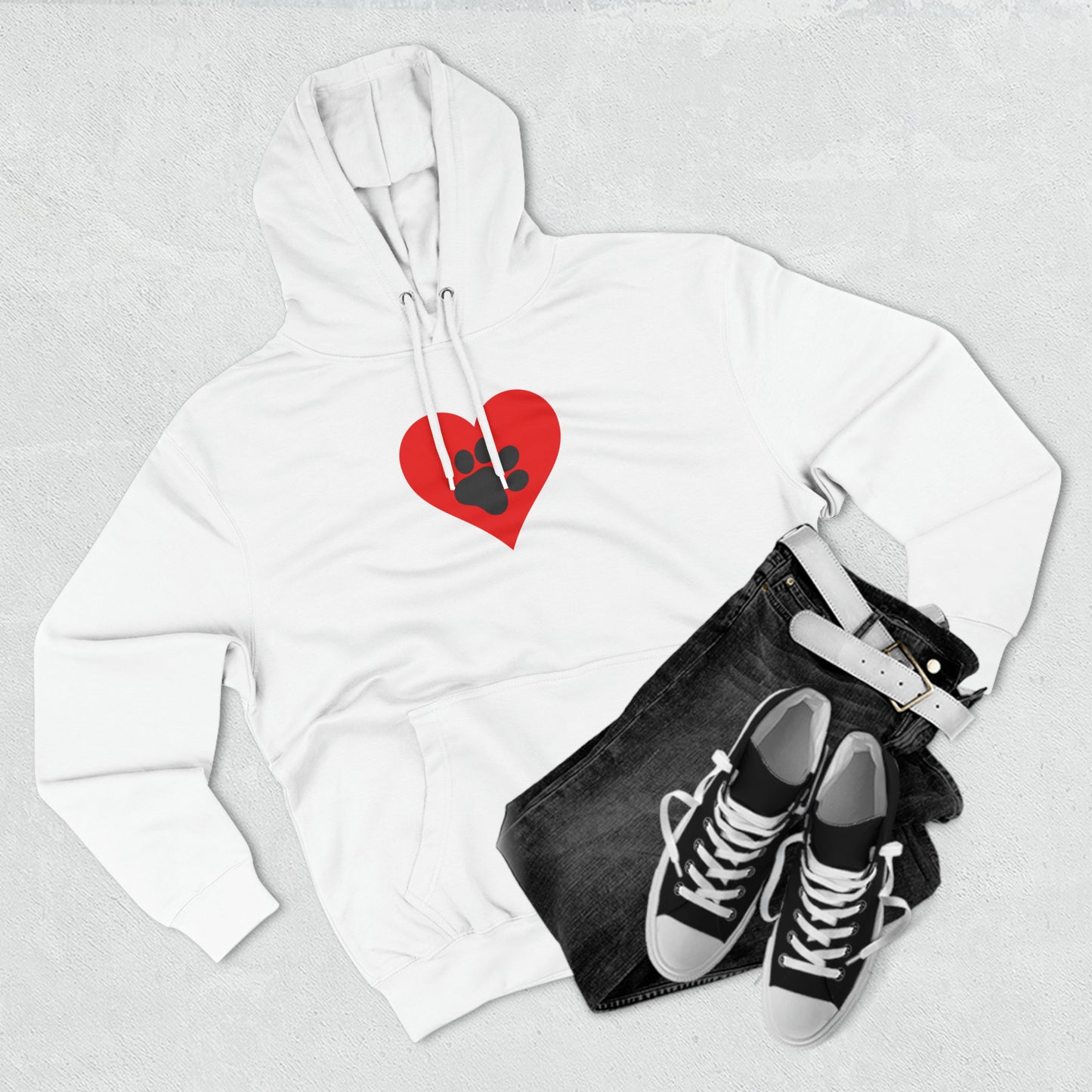 Just A Heart Unisex Super Soft Pullover Hoodie