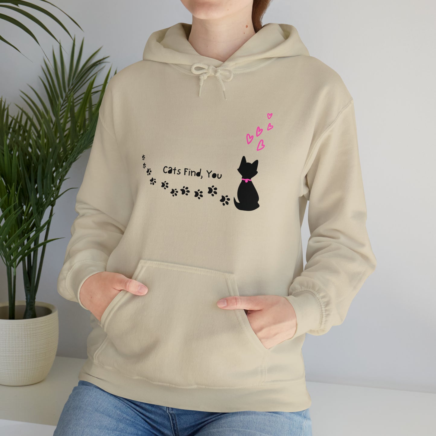 "Paws Across Your Heart", LINITED TIME Unisex Heavy Blend™ Hooded Sweatshirt