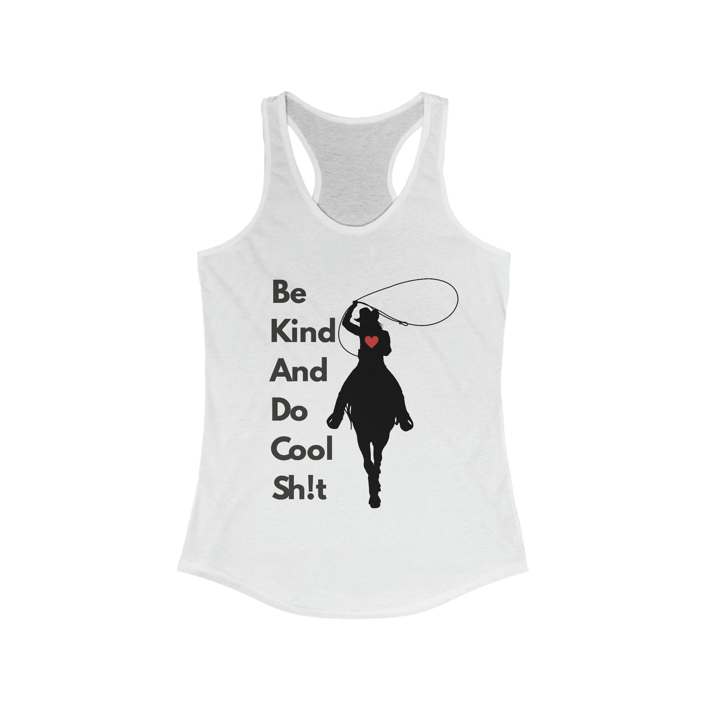 BKADGS Cowgirl - Women's Ideal Racerback Tank