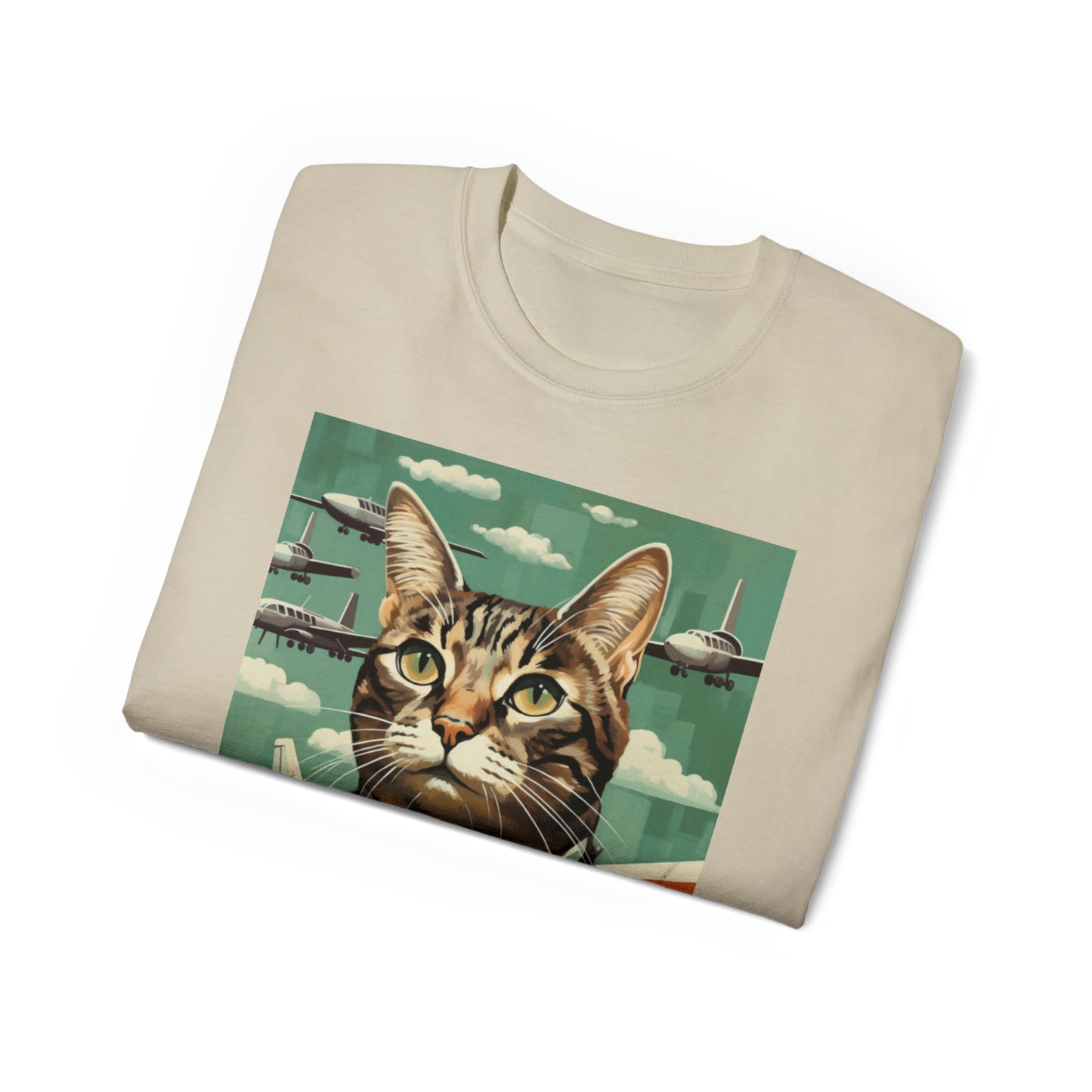 Sticky Travel Poster Tee 1 - Unisex Ultra Soft Cotton Tee