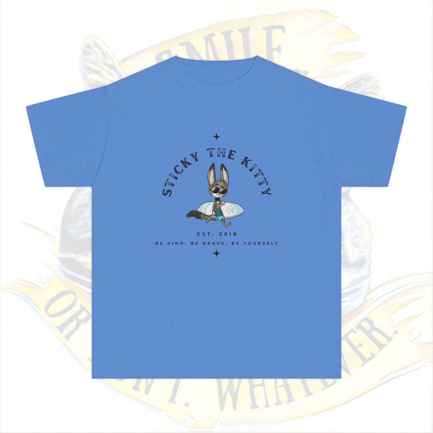 Sticky the Kitty Est. 2018 Youth Tee