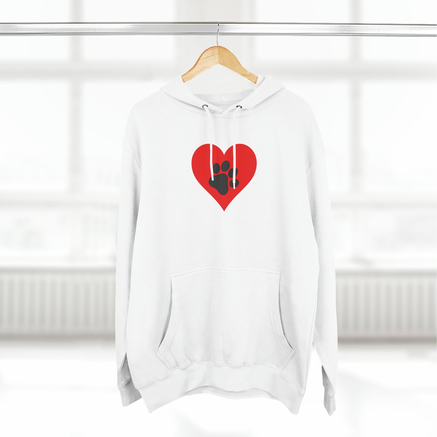 Just A Heart Unisex Super Soft Pullover Hoodie