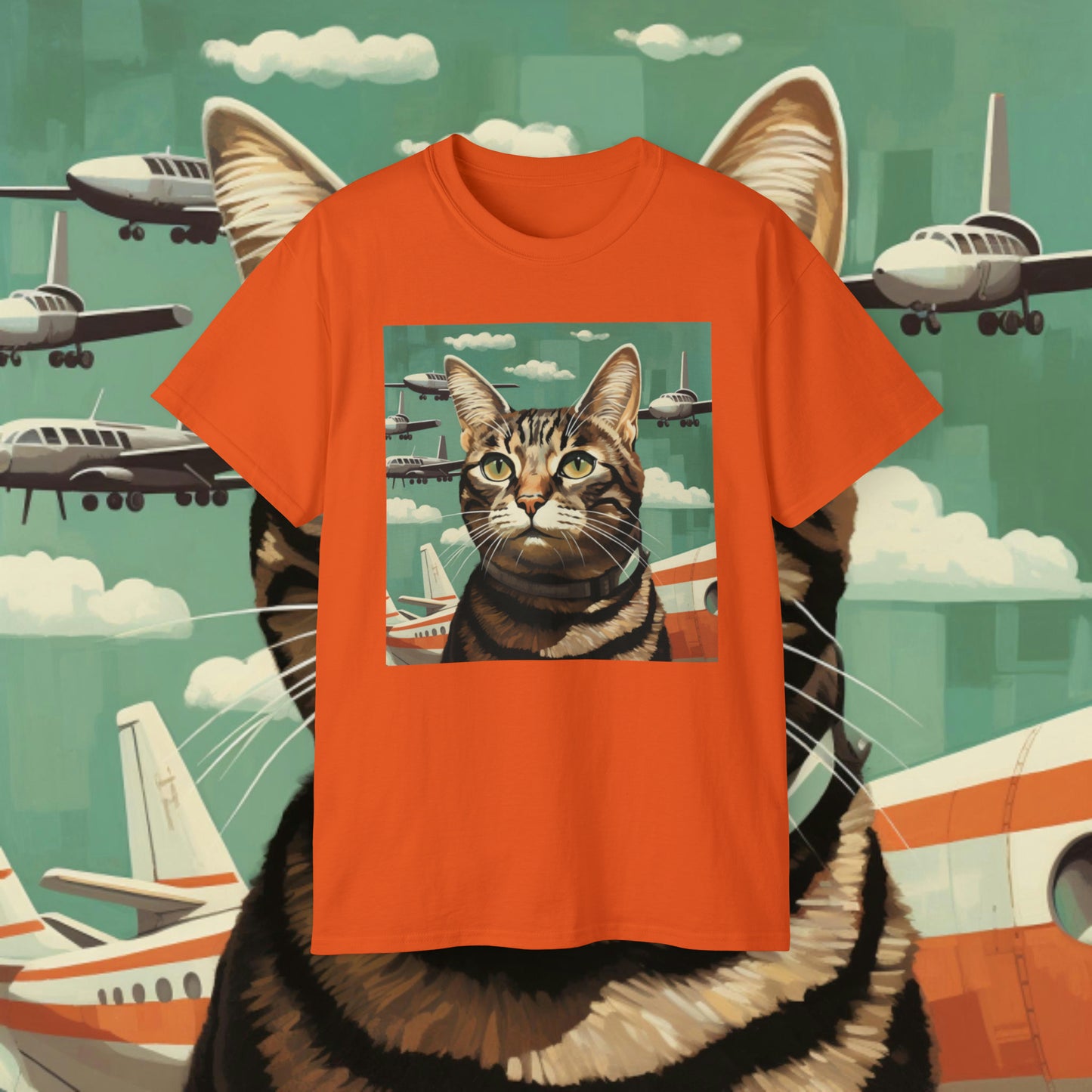 Sticky Travel Poster Tee 1 - Unisex Ultra Soft Cotton Tee