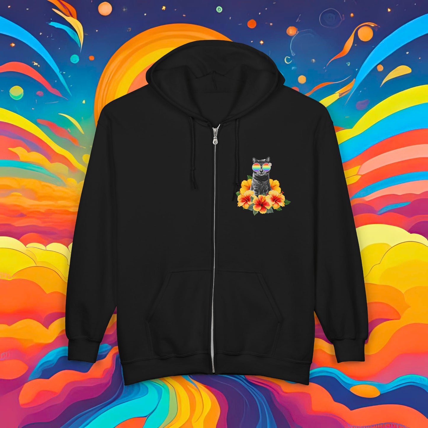 Hula Sticky Hibiscus SUPER COMFY Women's Hoodie