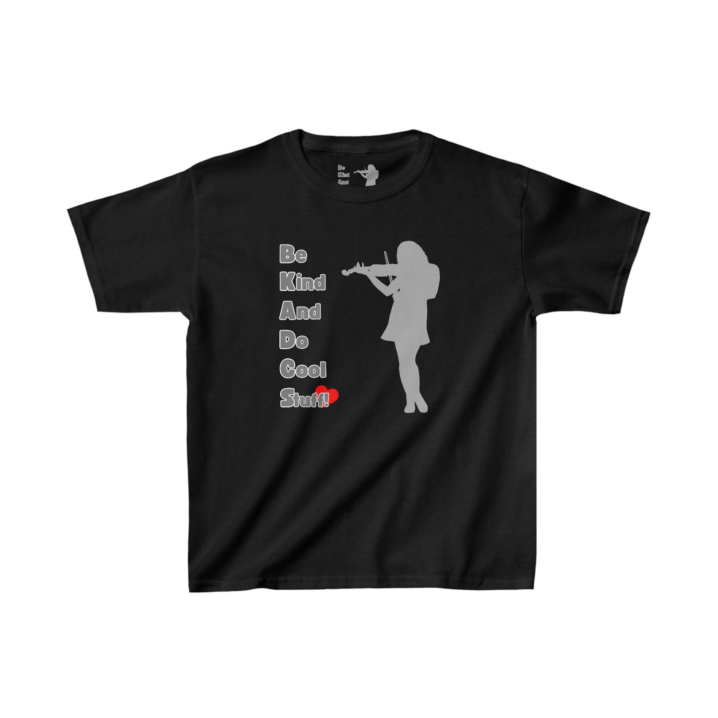 BKADCS Music Girl Kids Heavy Cotton™ Tee