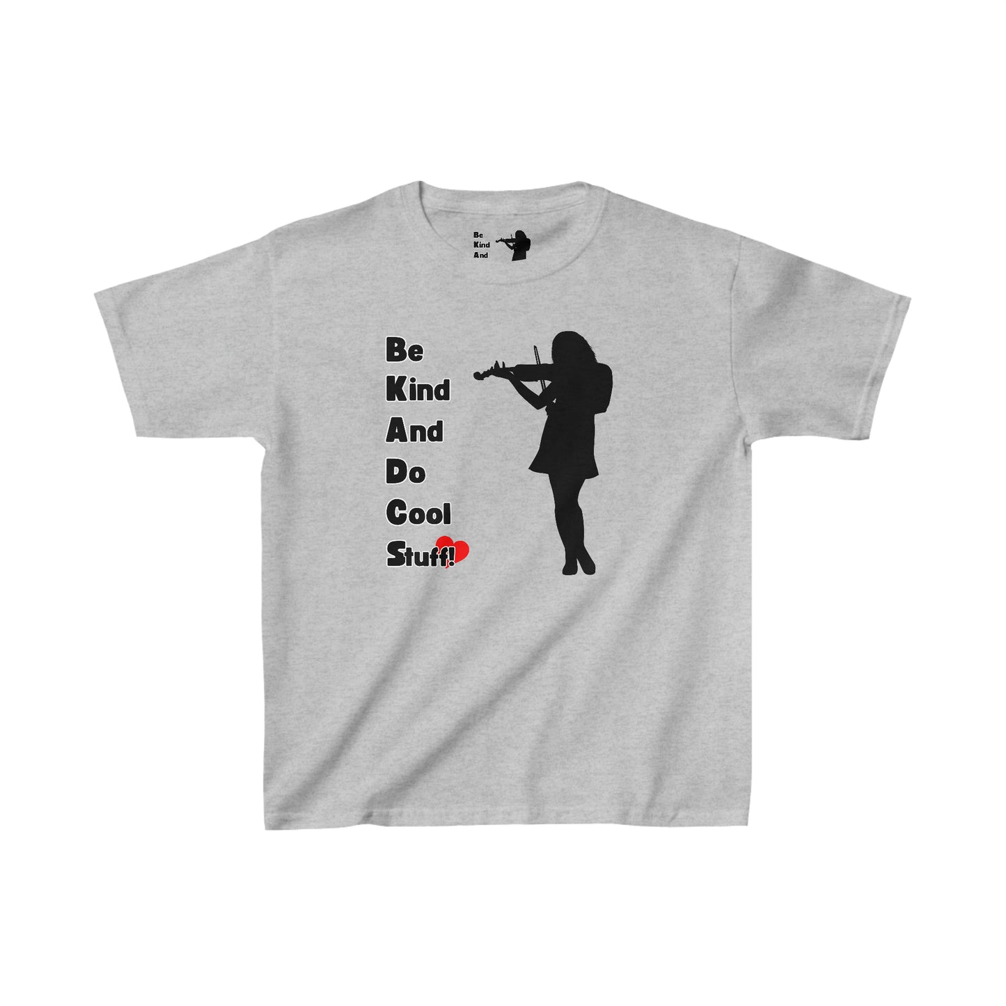 BKADCS Music Girl Kids Heavy Cotton™ Tee