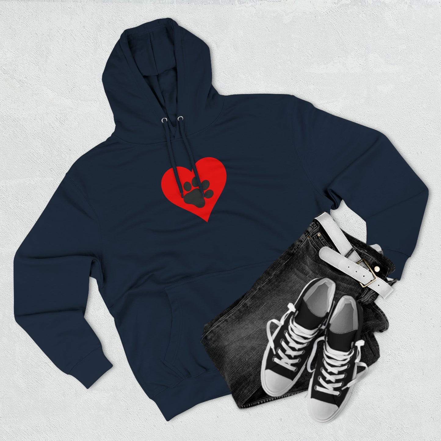 Just A Heart Unisex Super Soft Pullover Hoodie
