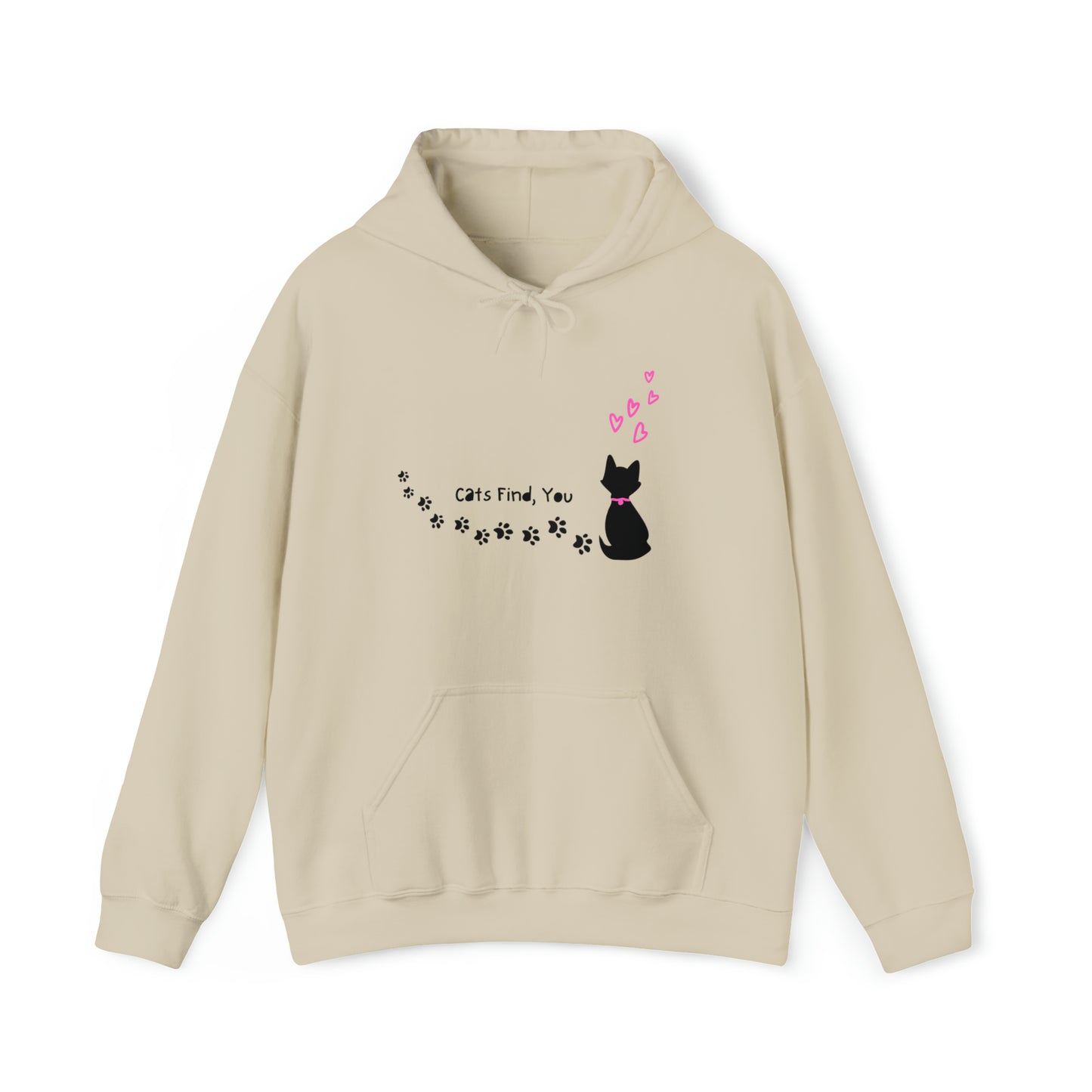 "Paws Across Your Heart", LINITED TIME Unisex Heavy Blend™ Hooded Sweatshirt