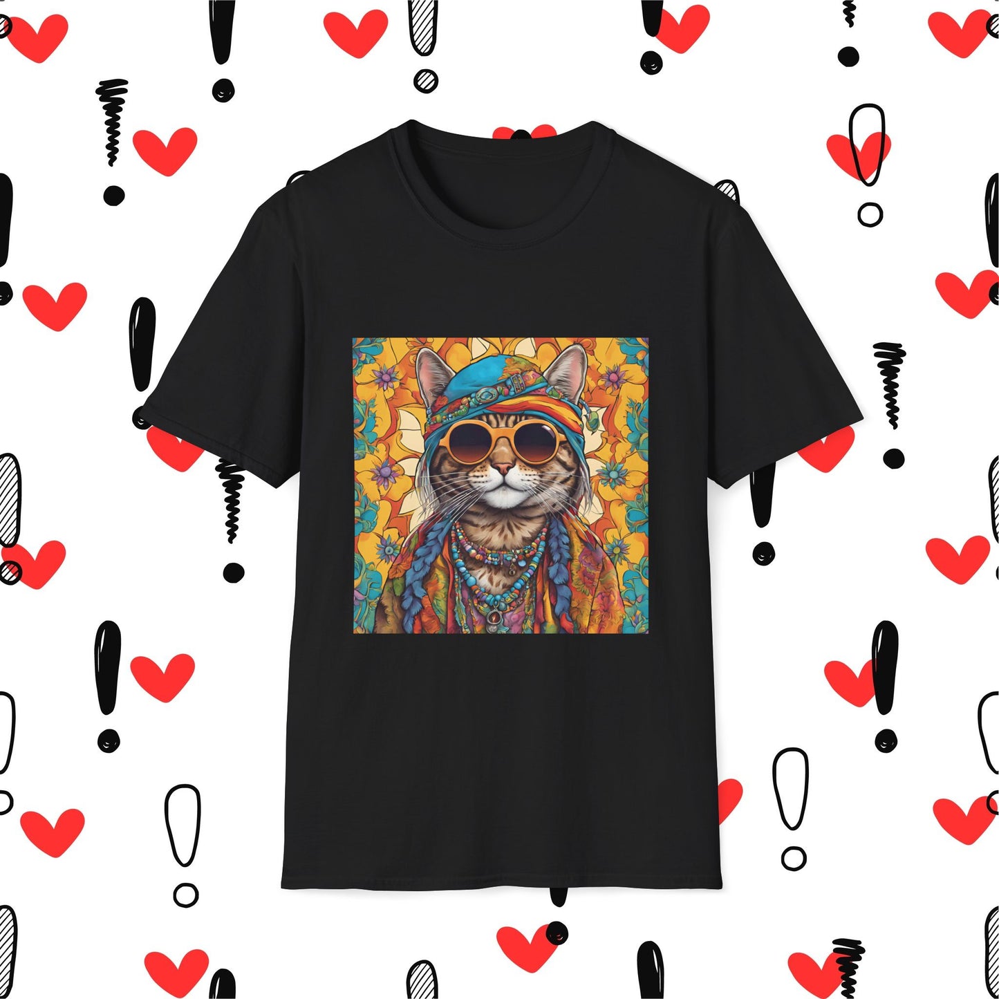 I Love You, Sticky Super comfy Cotton T-Shirt - Unisex Softstyle Tee