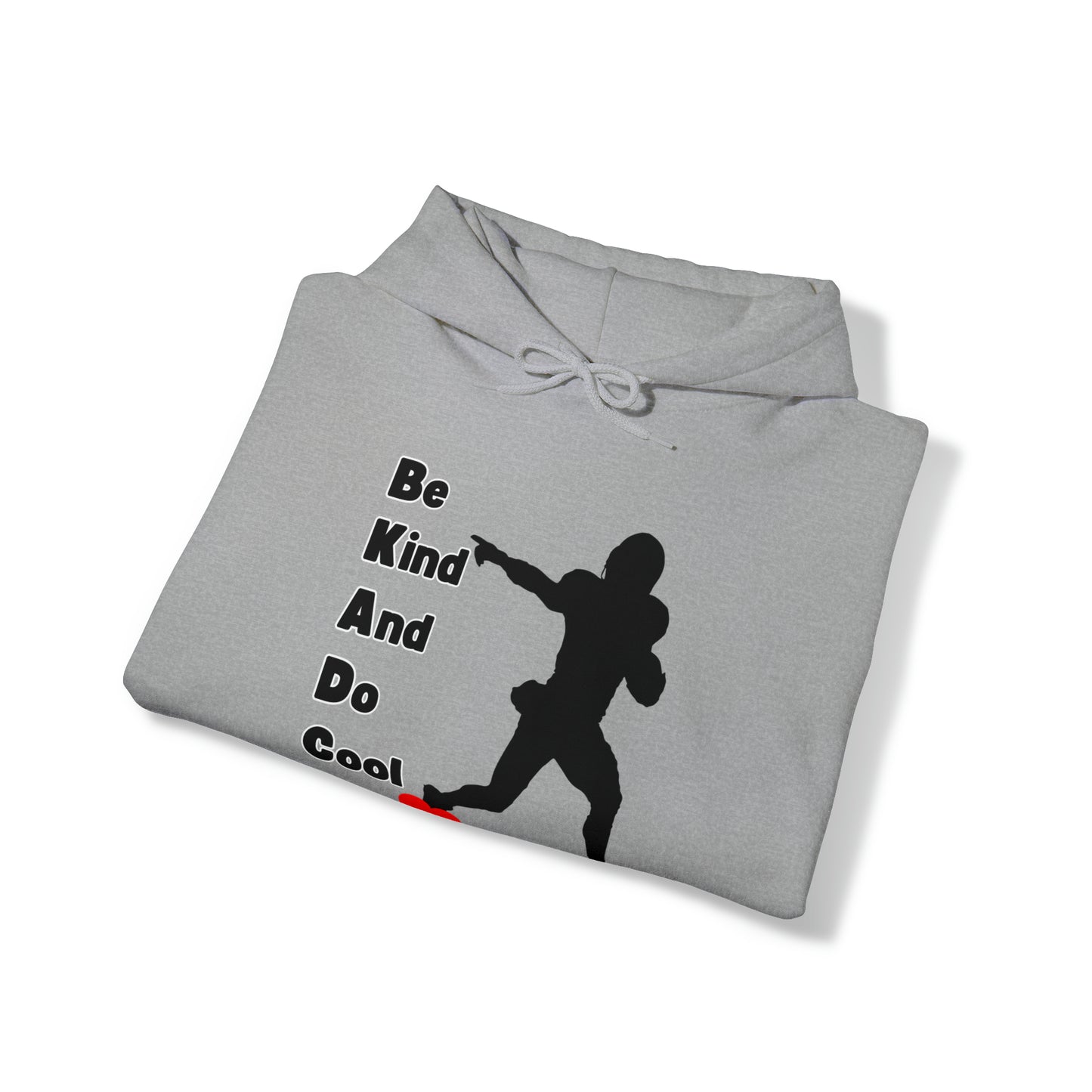 Be Kind And Do Cool Stuff - Football - Unisex Heavy Blend™ Hooded Sweatshirt