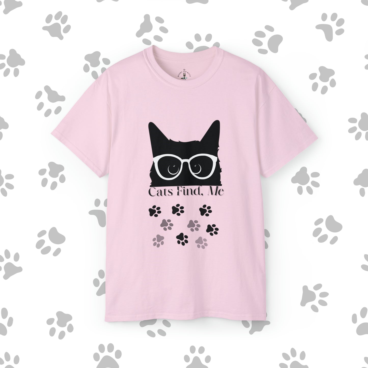 Cats Find, Me Ultra Soft Cotton Tee