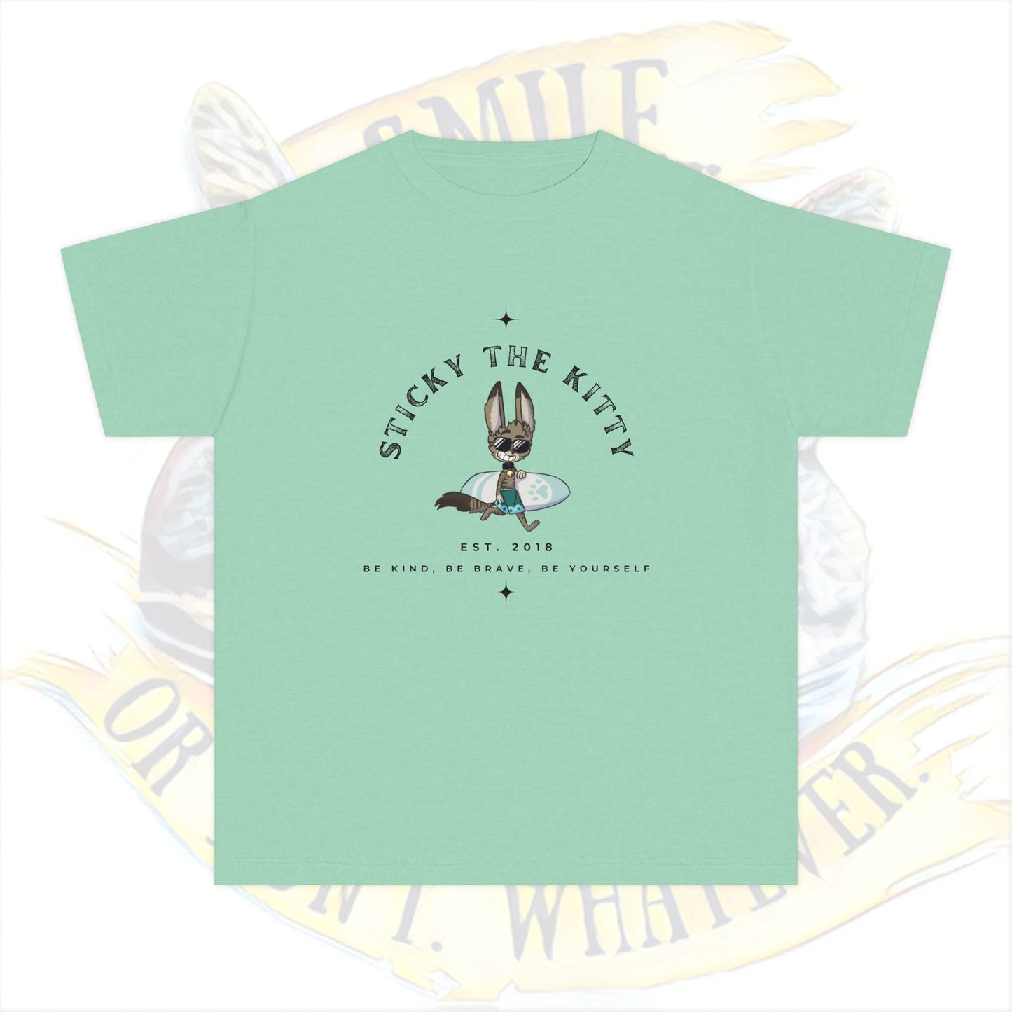 Sticky the Kitty Est. 2018 Youth Tee