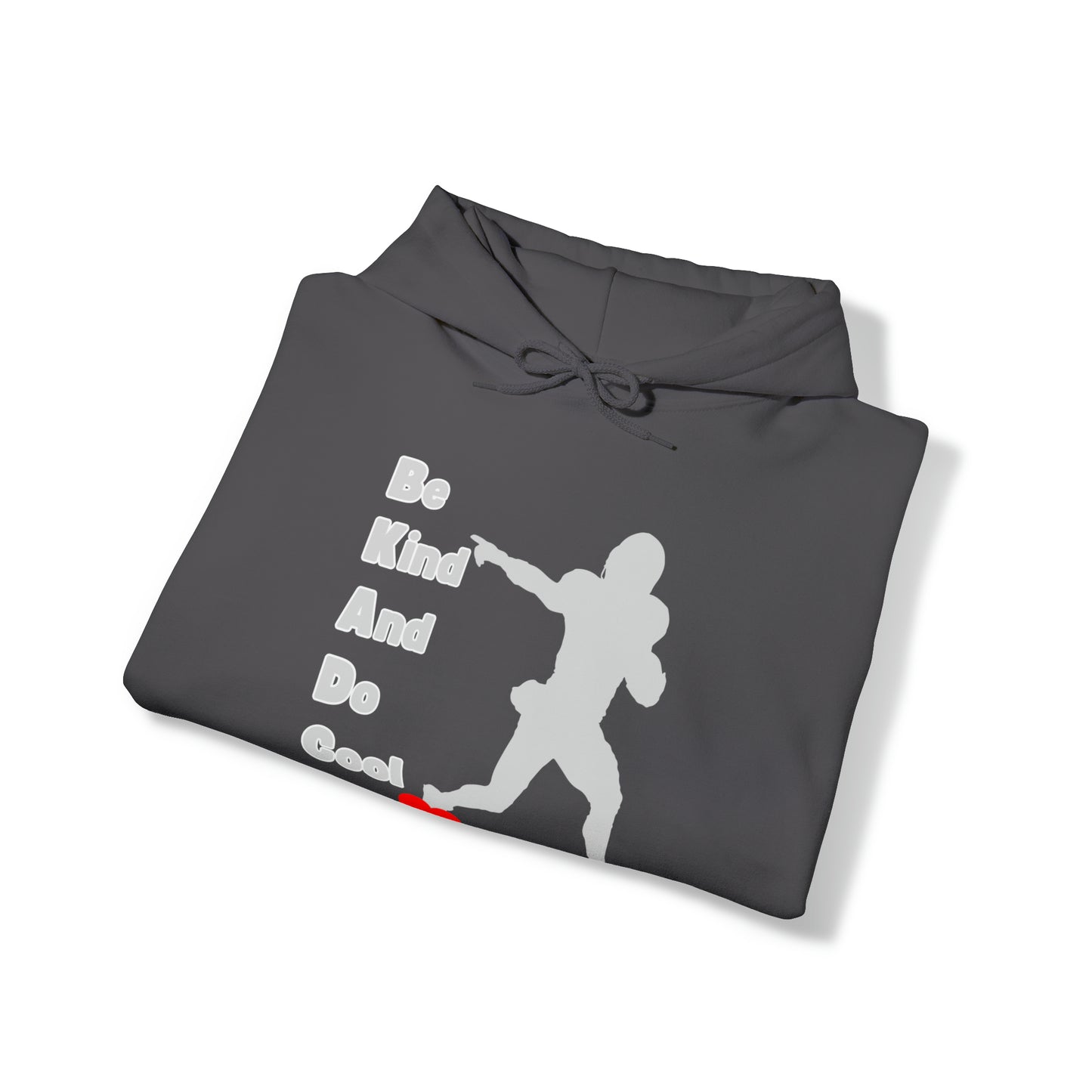 Be Kind And Do Cool Stuff - Football - Unisex Heavy Blend™ Hooded Sweatshirt