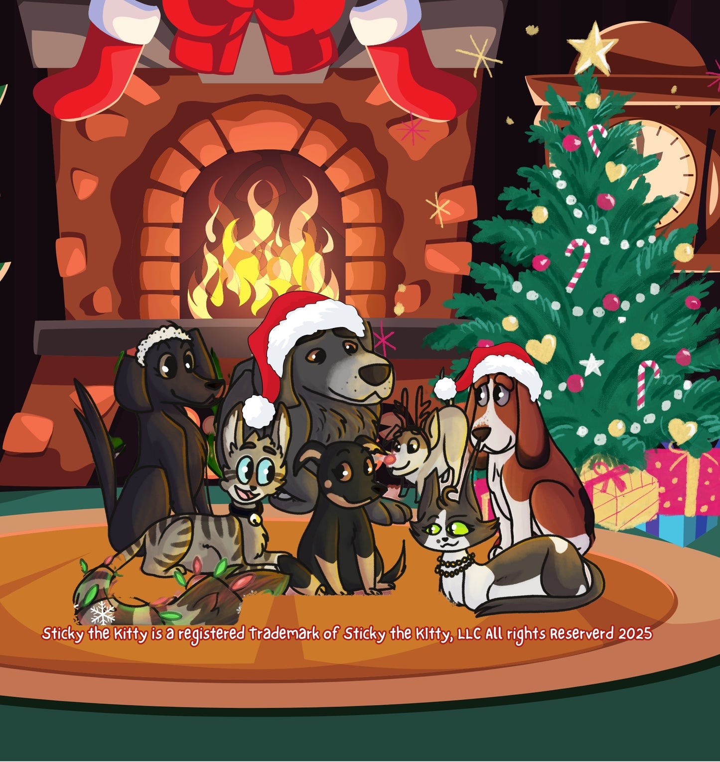 Sticky the Kitty - A Very Sticky Christmas - Vol. 4