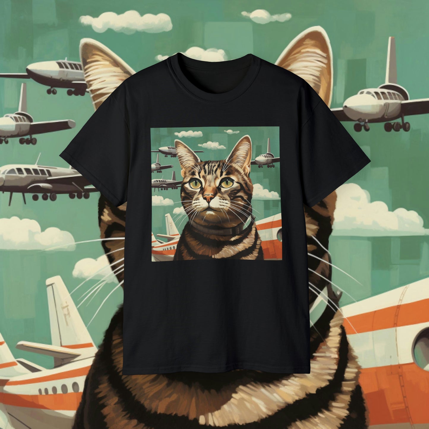 Sticky Travel Poster Tee 1 - Unisex Ultra Soft Cotton Tee