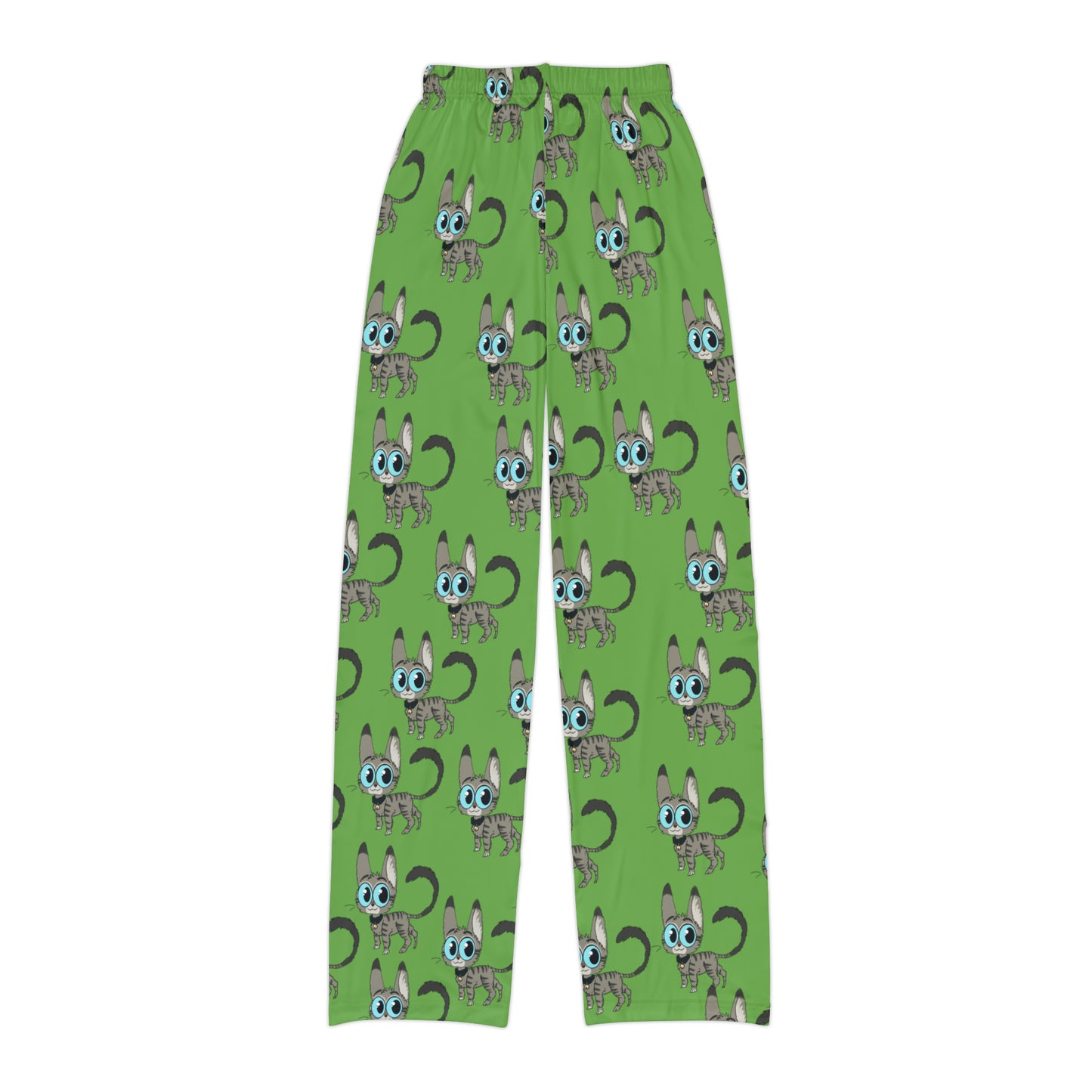 All the Stickys - Kids Pajama Pants (Green)