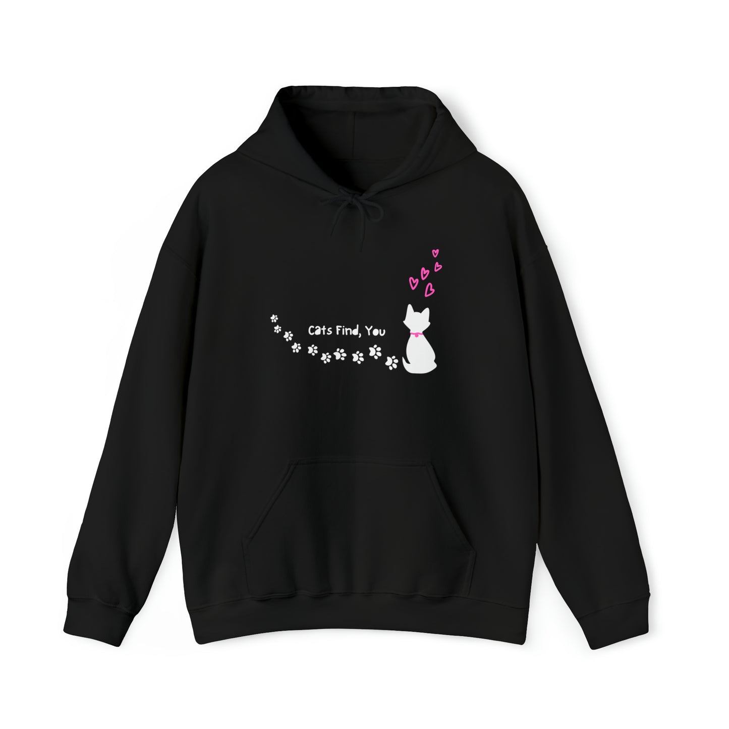 "Paws Across Your Heart", LINITED TIME Unisex Heavy Blend™ Hooded Sweatshirt