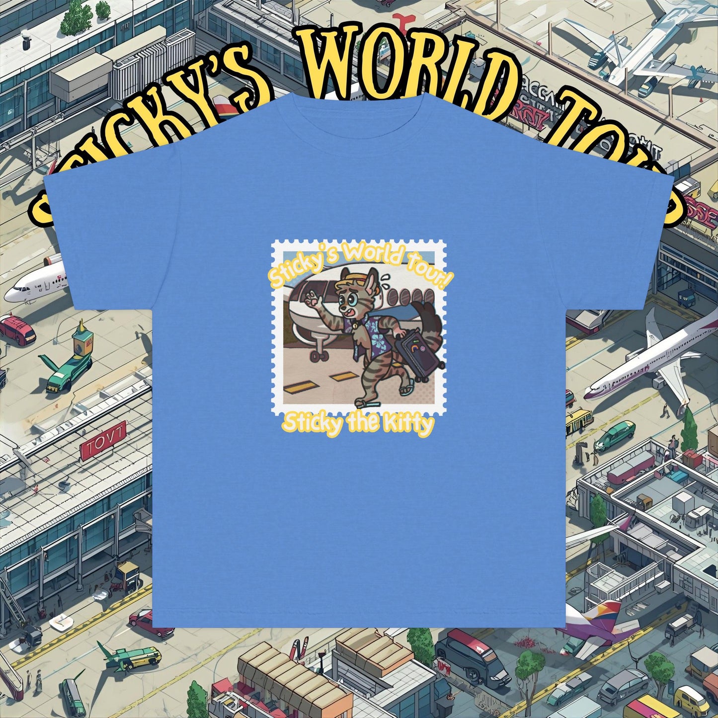 Sticky's Airport Adventure Tee - Youth SUPER COMFY tee