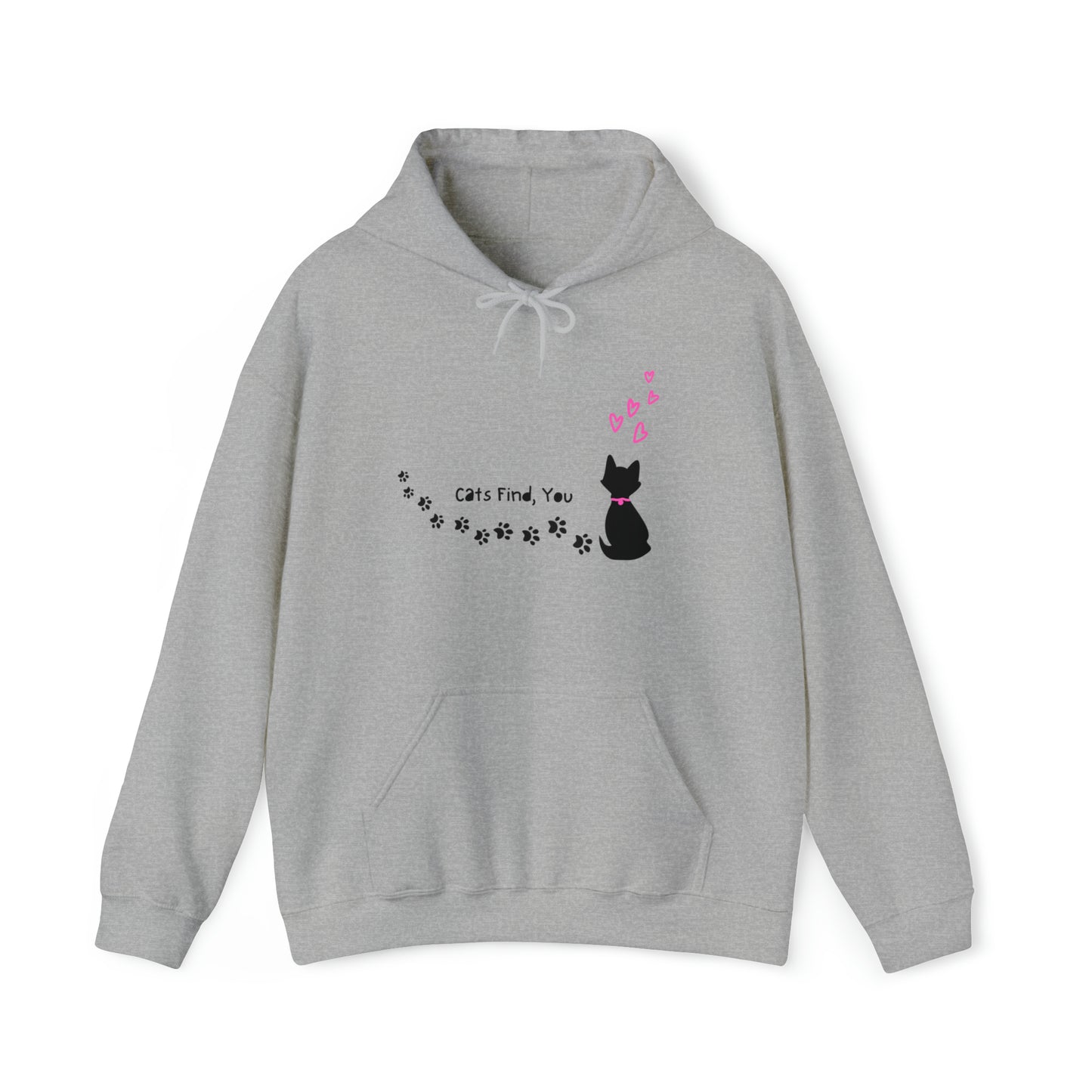 "Paws Across Your Heart", LINITED TIME Unisex Heavy Blend™ Hooded Sweatshirt