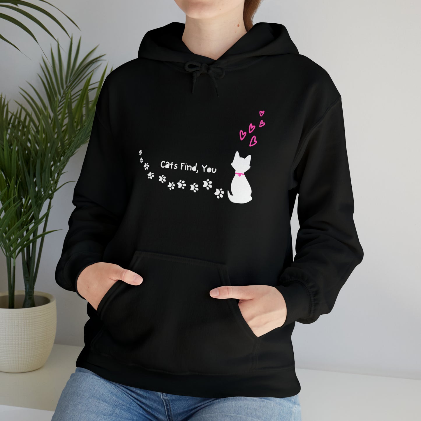 "Paws Across Your Heart", LINITED TIME Unisex Heavy Blend™ Hooded Sweatshirt