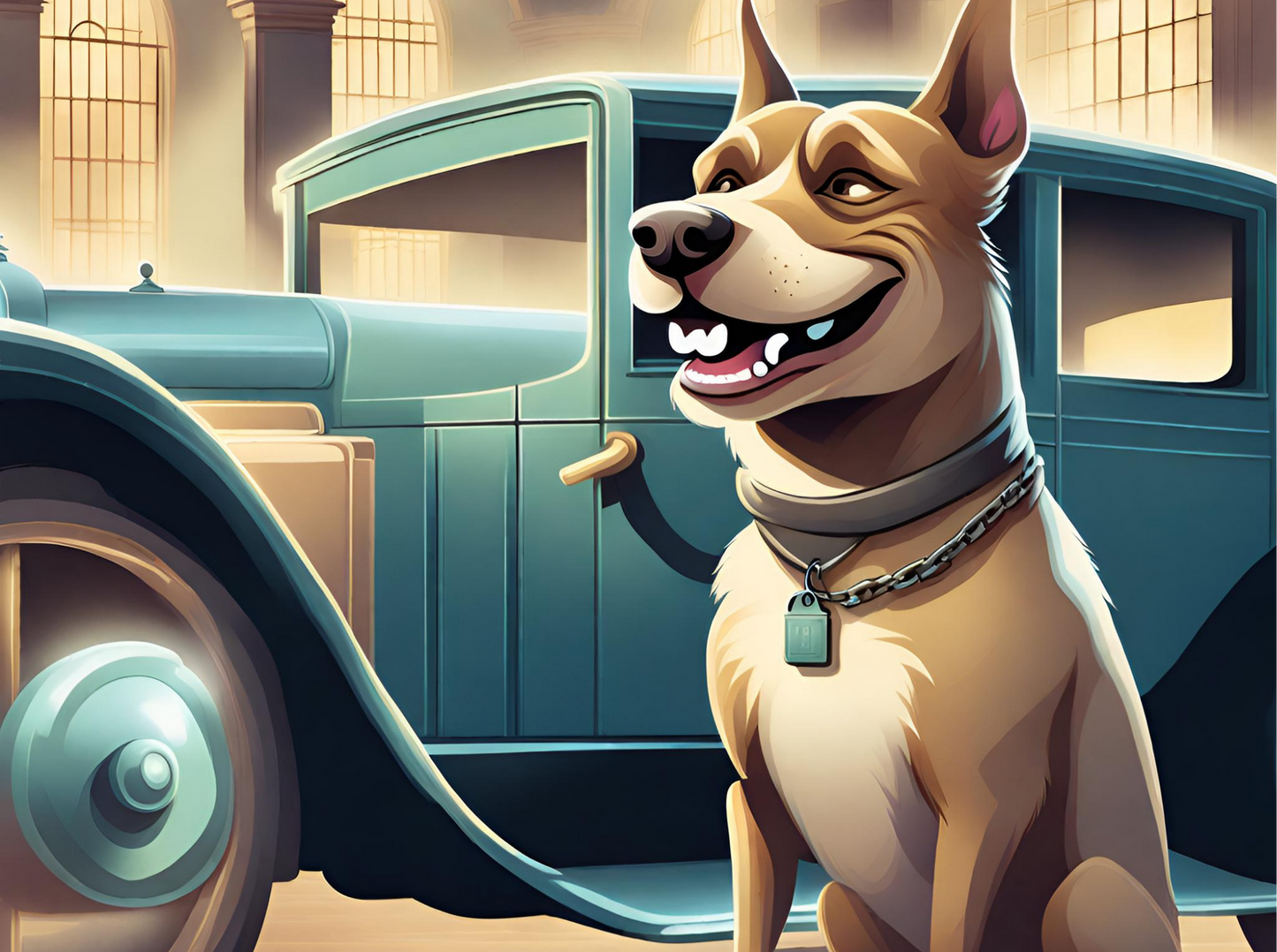 Kuku, What if...? What if a dog stole your car? But what if a French speaking kangaroo stared at you... in French? But what if a 4 year old let you into her imagination?