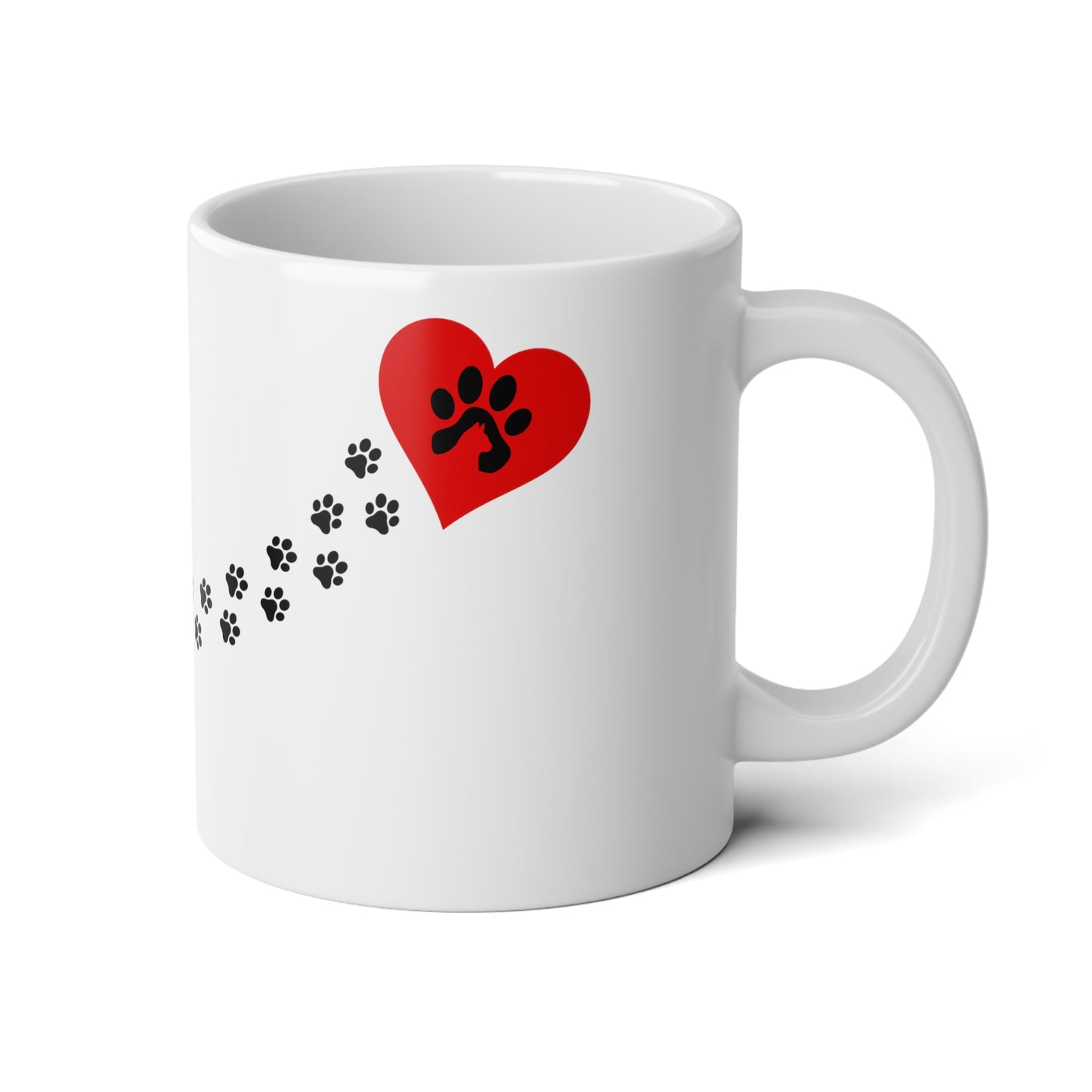 Cats My Heart! Jumbo Mug, 20oz