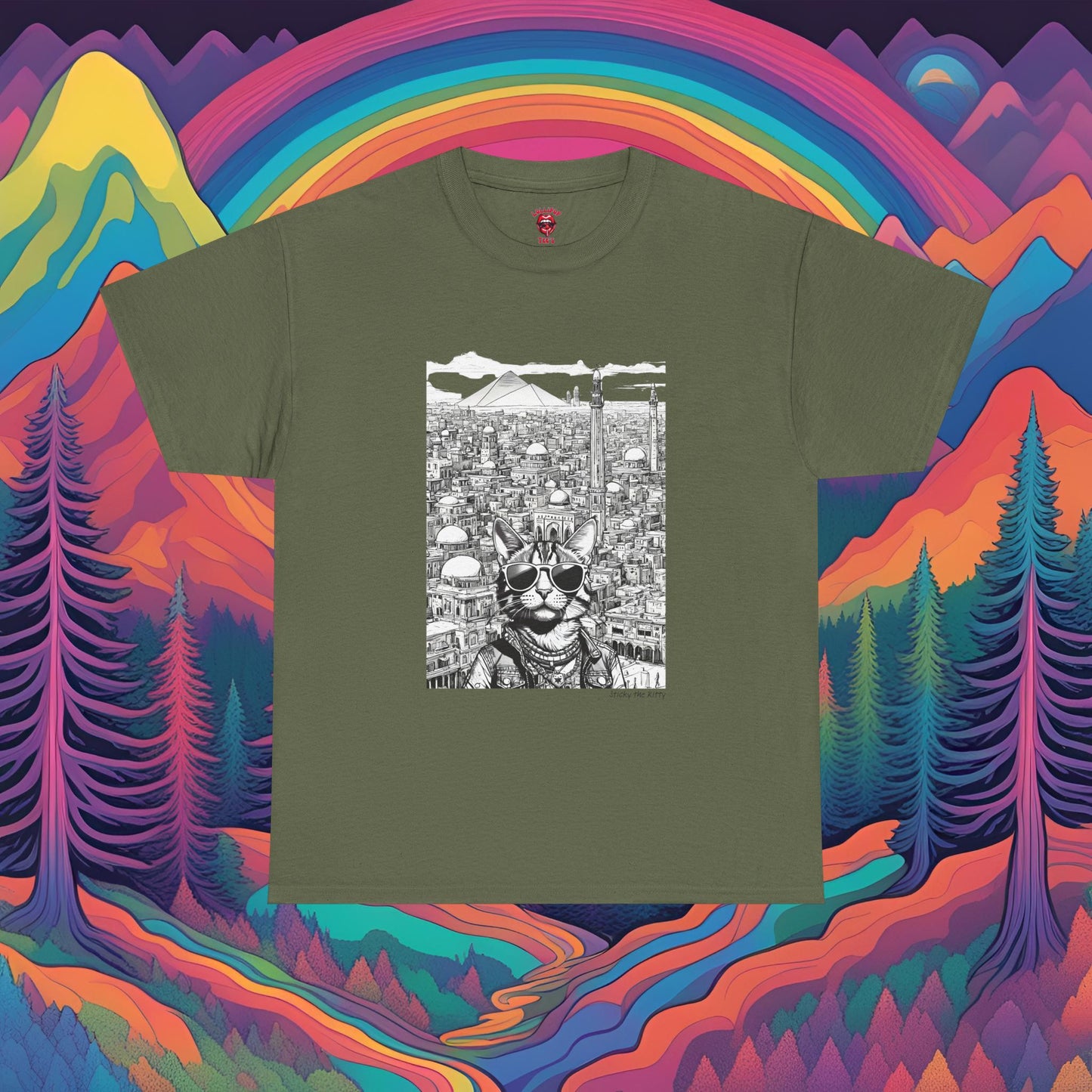 World Traveler Sticky Cairo - Ultra Cotton Super Comfy Tee