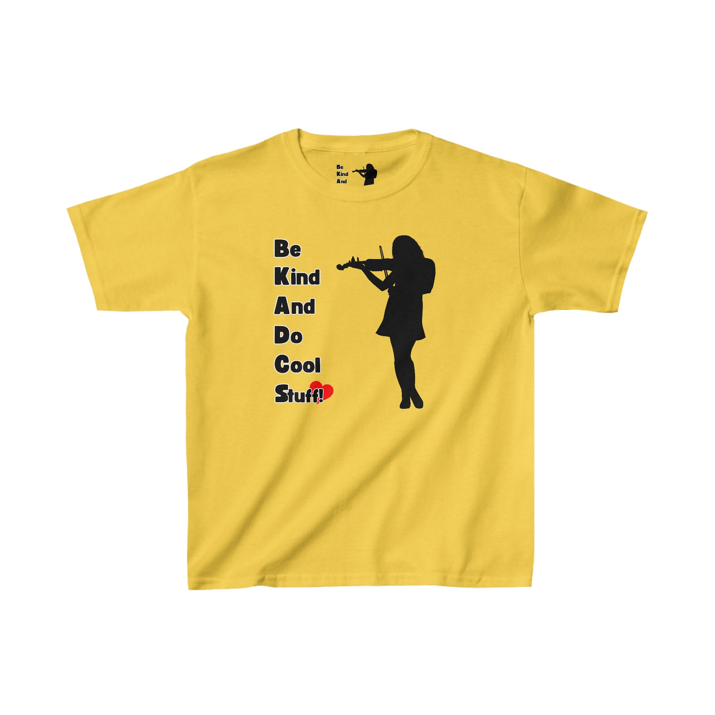 BKADCS Music Girl Kids Heavy Cotton™ Tee