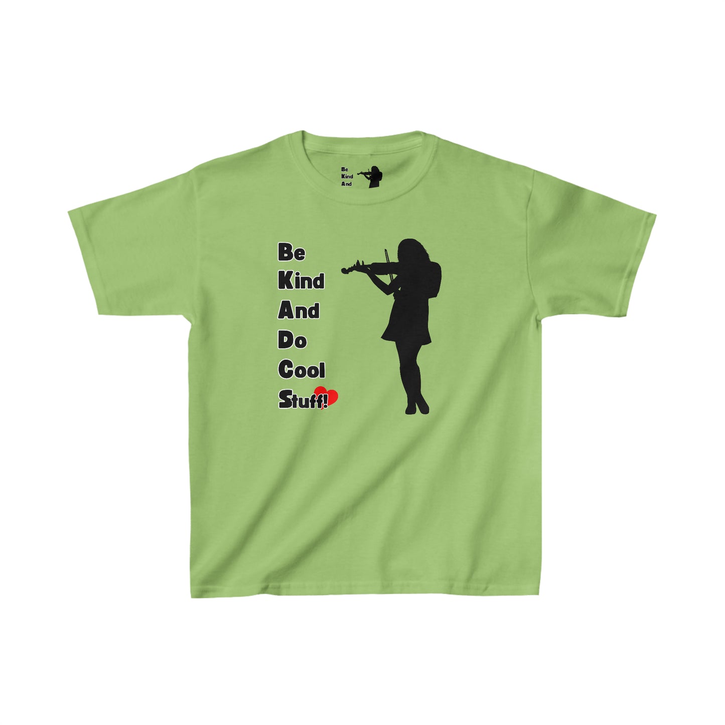 BKADCS Music Girl Kids Heavy Cotton™ Tee