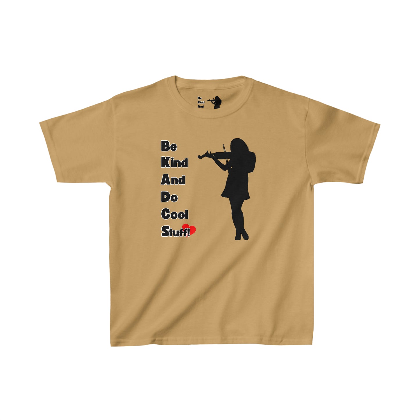 BKADCS Music Girl Kids Heavy Cotton™ Tee
