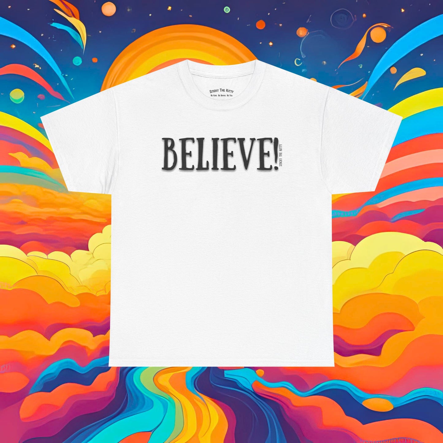 Believe! Ultra Soft Gildan 5000 Cotton Tee