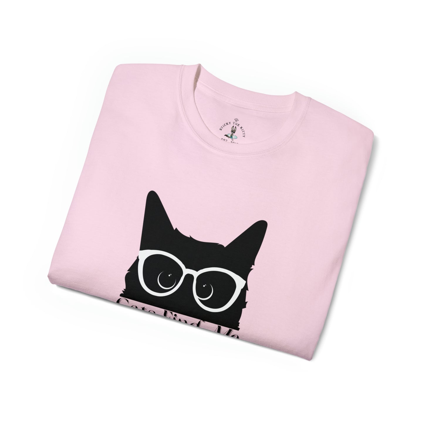Cats Find, Me Ultra Soft Cotton Tee