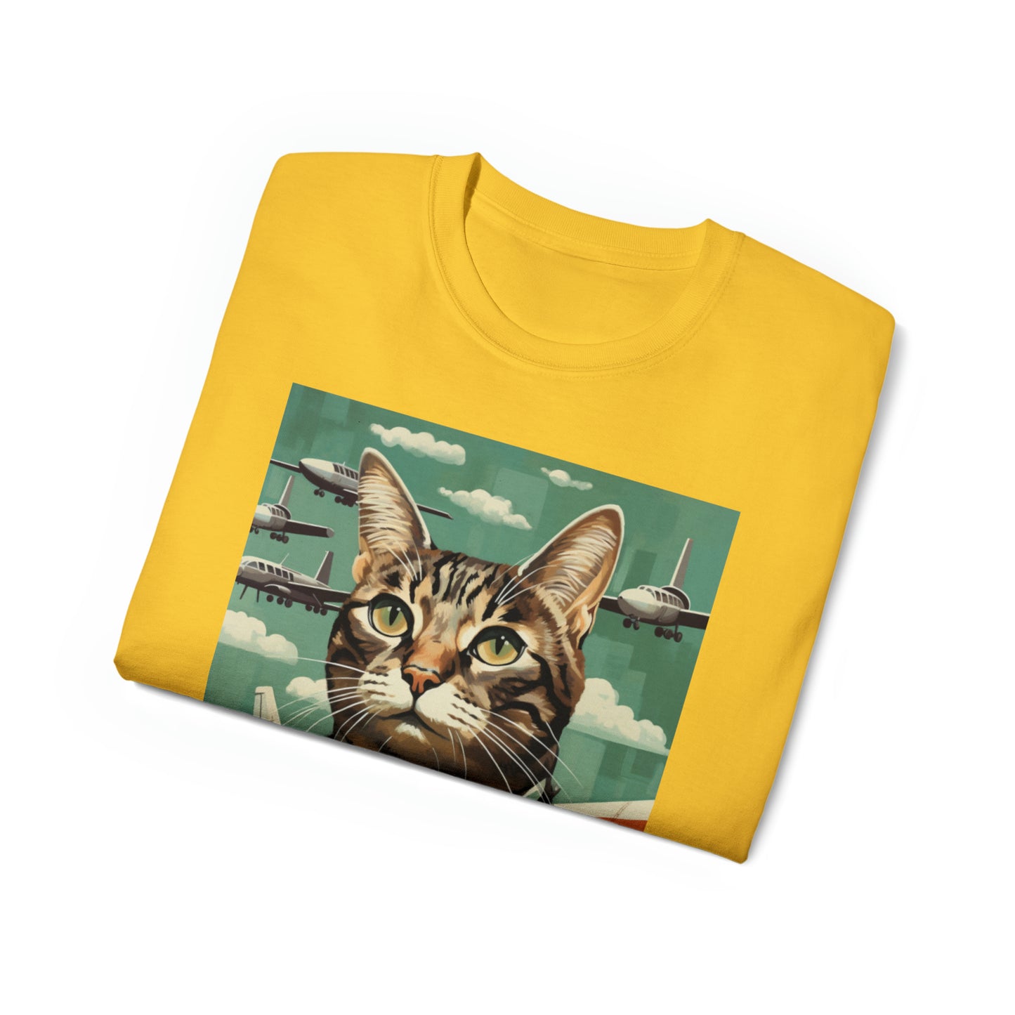 Sticky Travel Poster Tee 1 - Unisex Ultra Soft Cotton Tee