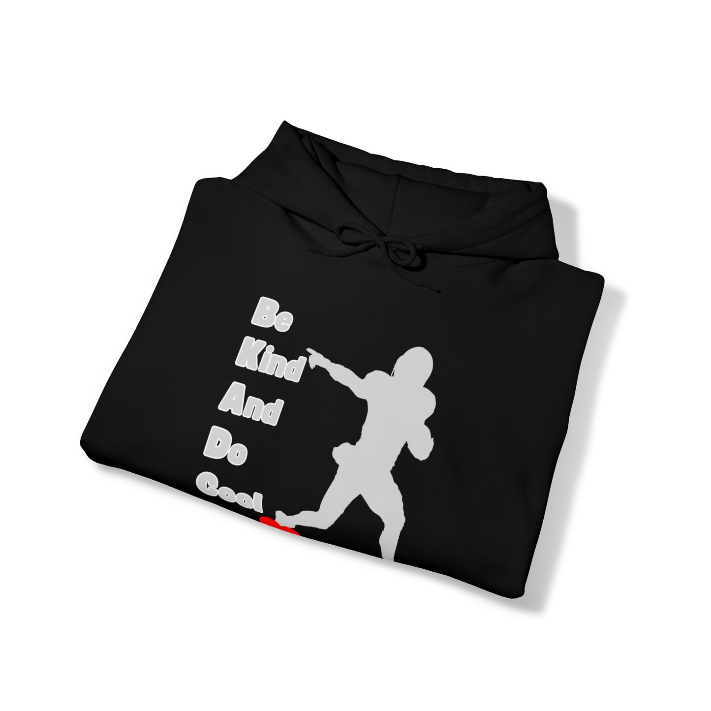 Be Kind And Do Cool Stuff - Football - Unisex Heavy Blend™ Hooded Sweatshirt