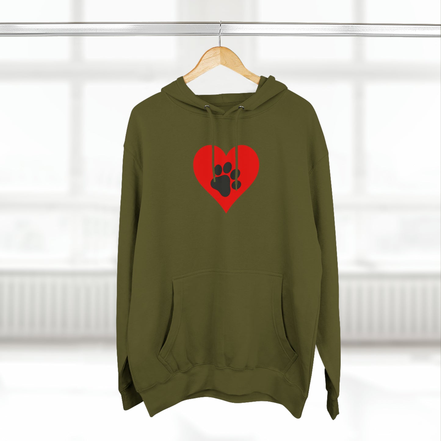 Just A Heart Unisex Super Soft Pullover Hoodie