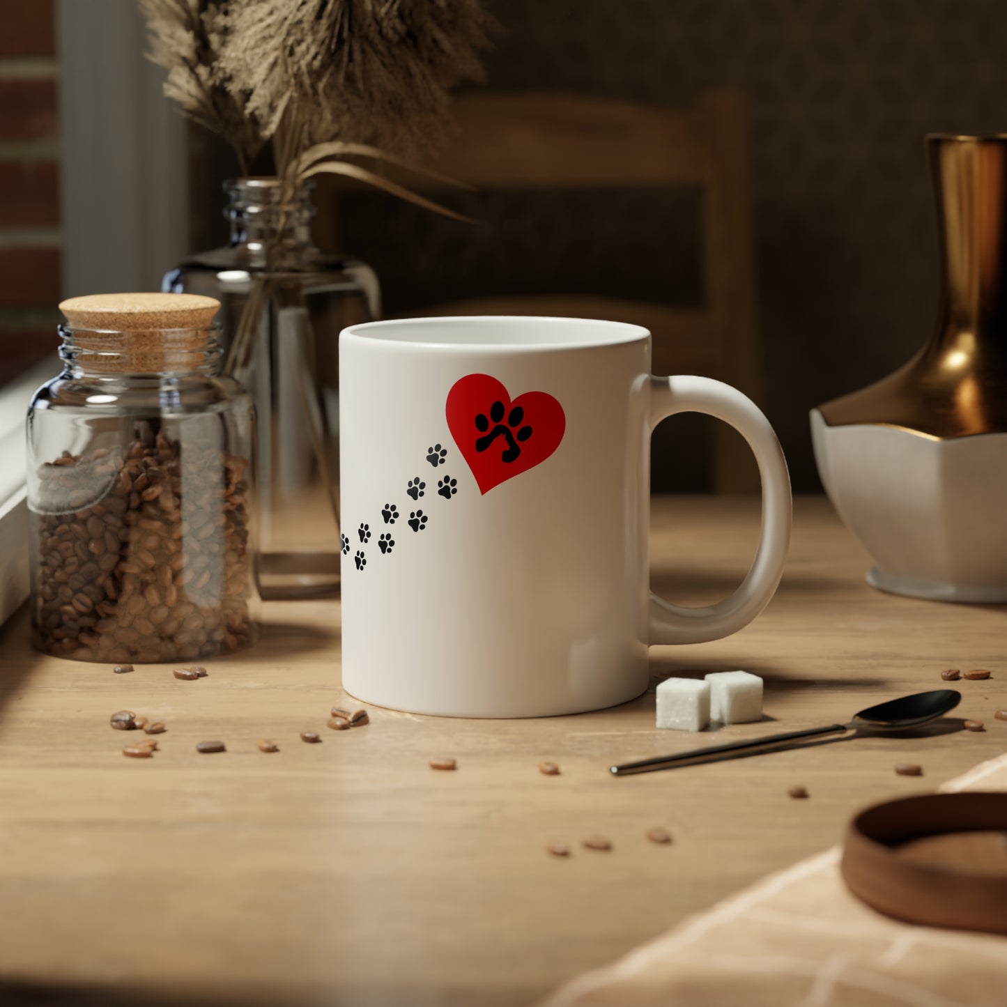 Cats My Heart! Jumbo Mug, 20oz