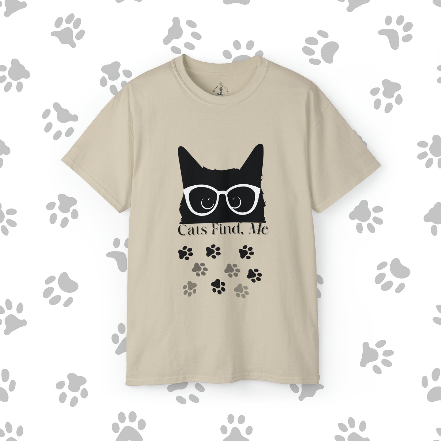 Cats Find, Me Ultra Soft Cotton Tee