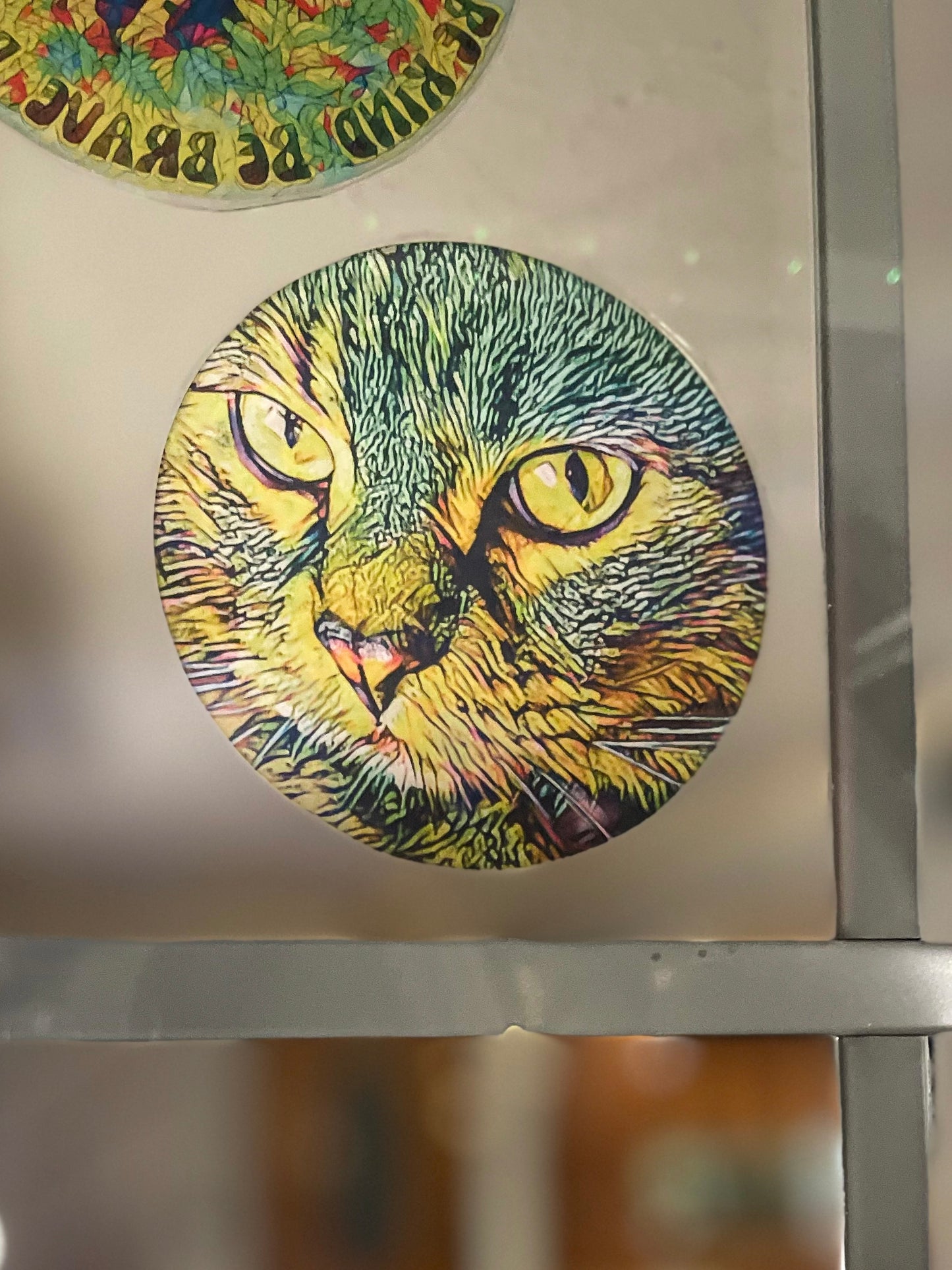 Sunset Sticky – Large Clear Sun Catcher Sticker