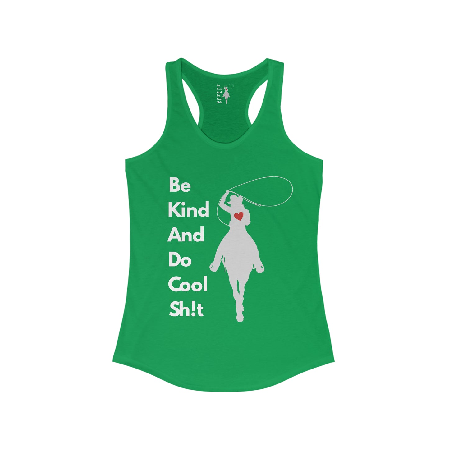 BKADGS Cowgirl - Women's Ideal Racerback Tank