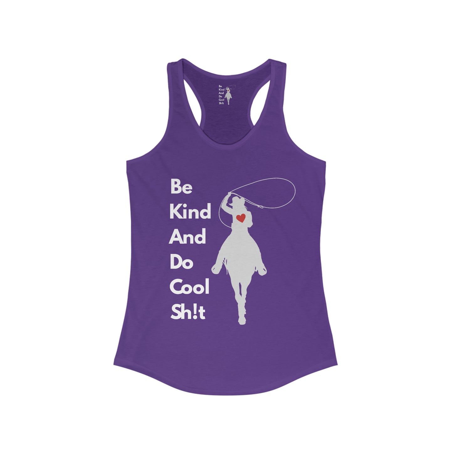 BKADGS Cowgirl - Women's Ideal Racerback Tank