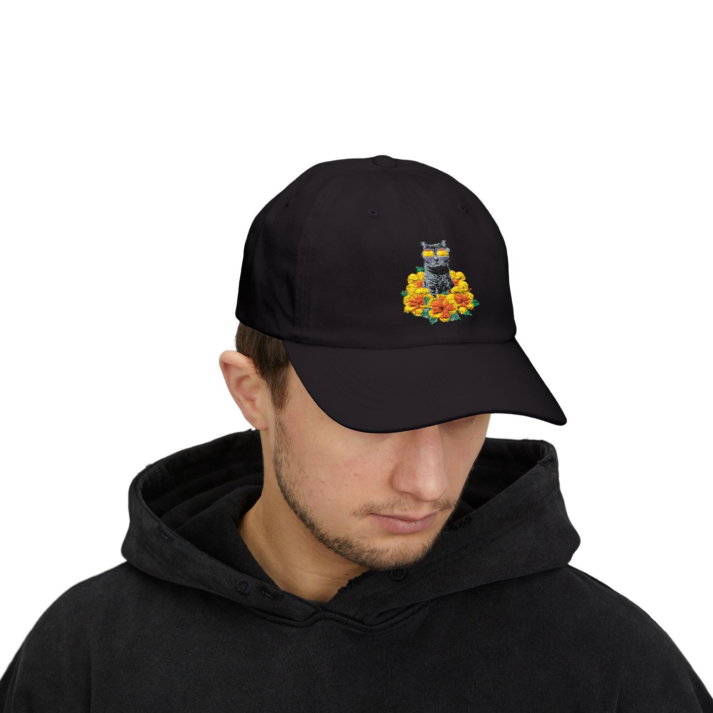 Hibiscus Sticky Classic Dad Cap