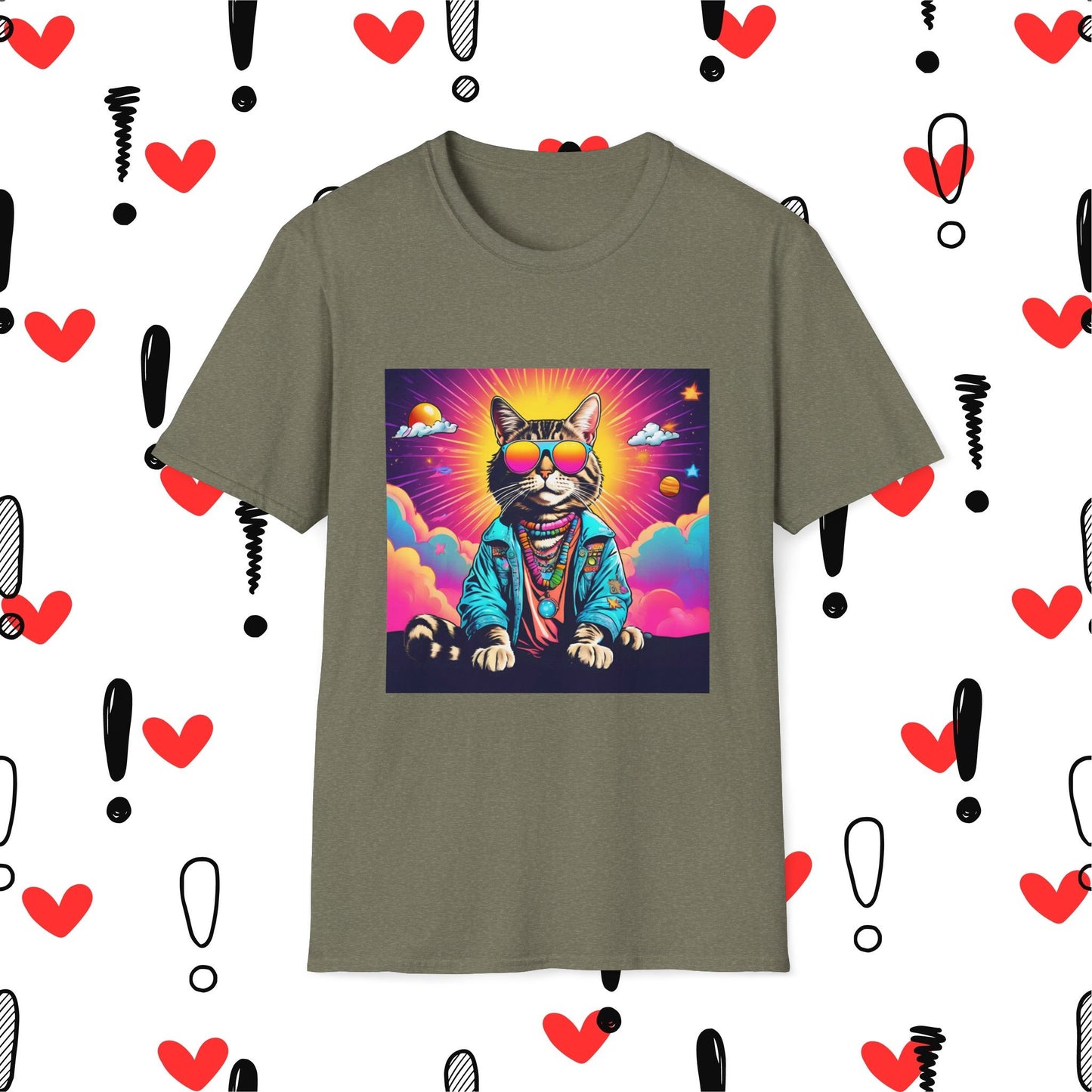 Sticky's Watching Over Us Super comfy cotton T-Shirt