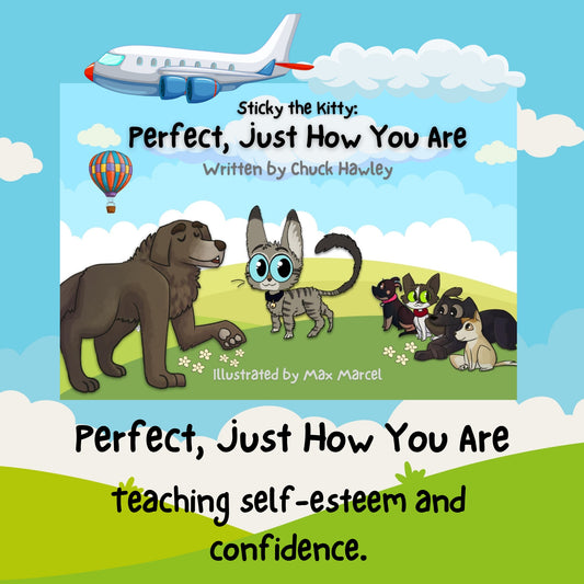 Sticky the Kitty; Volume 5 Perfect, Just How You Are - Paperback