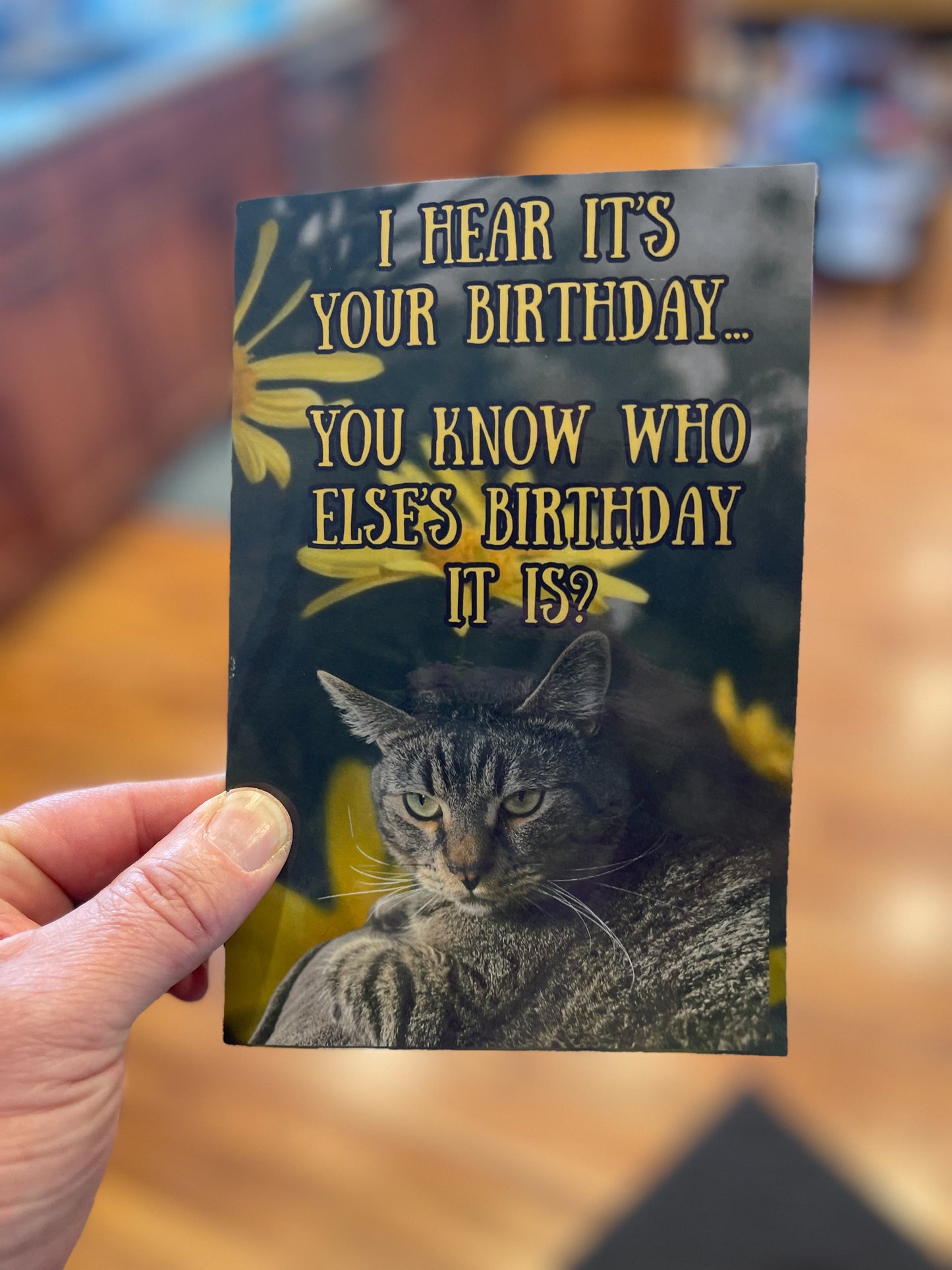 “I hear it’s your birthday…” 5x7